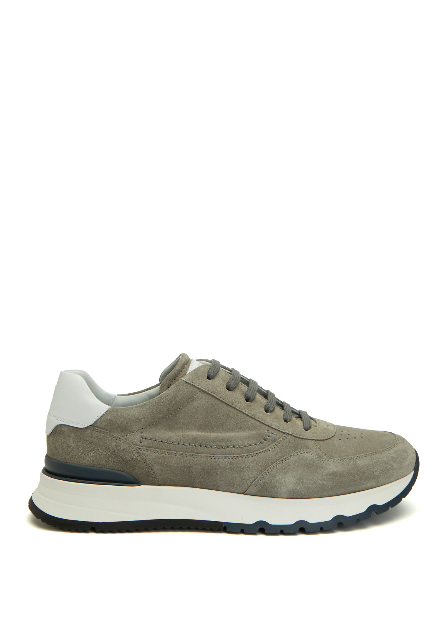 Gri Erkek Süet Sneaker