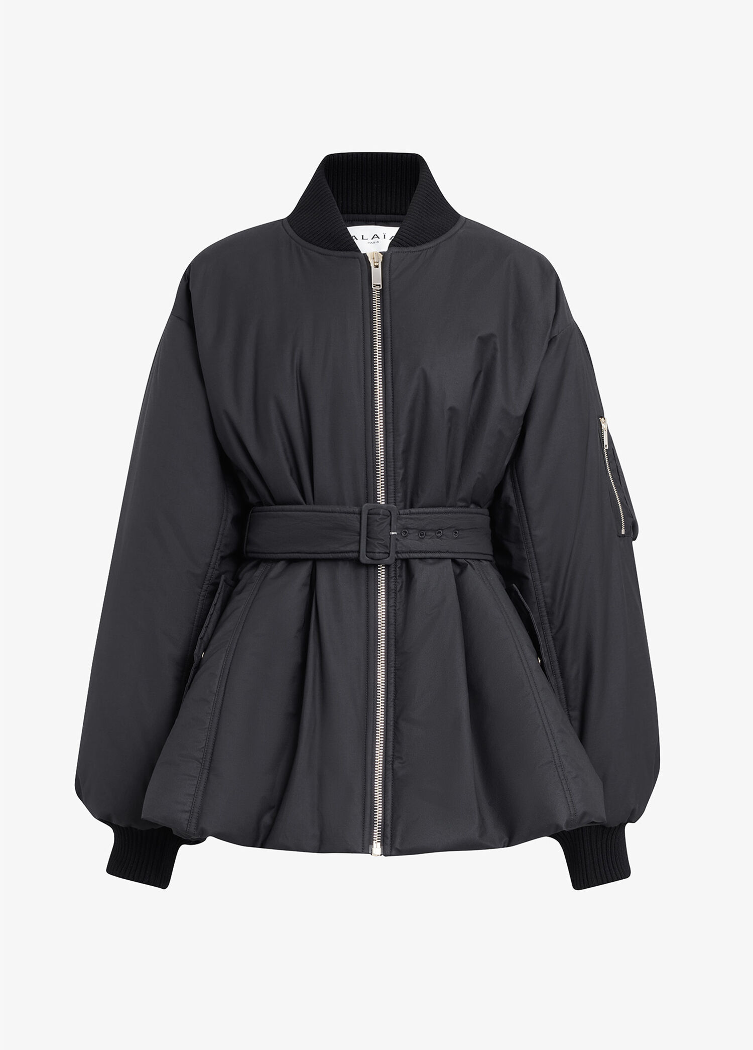 Siyah Bomber Mont