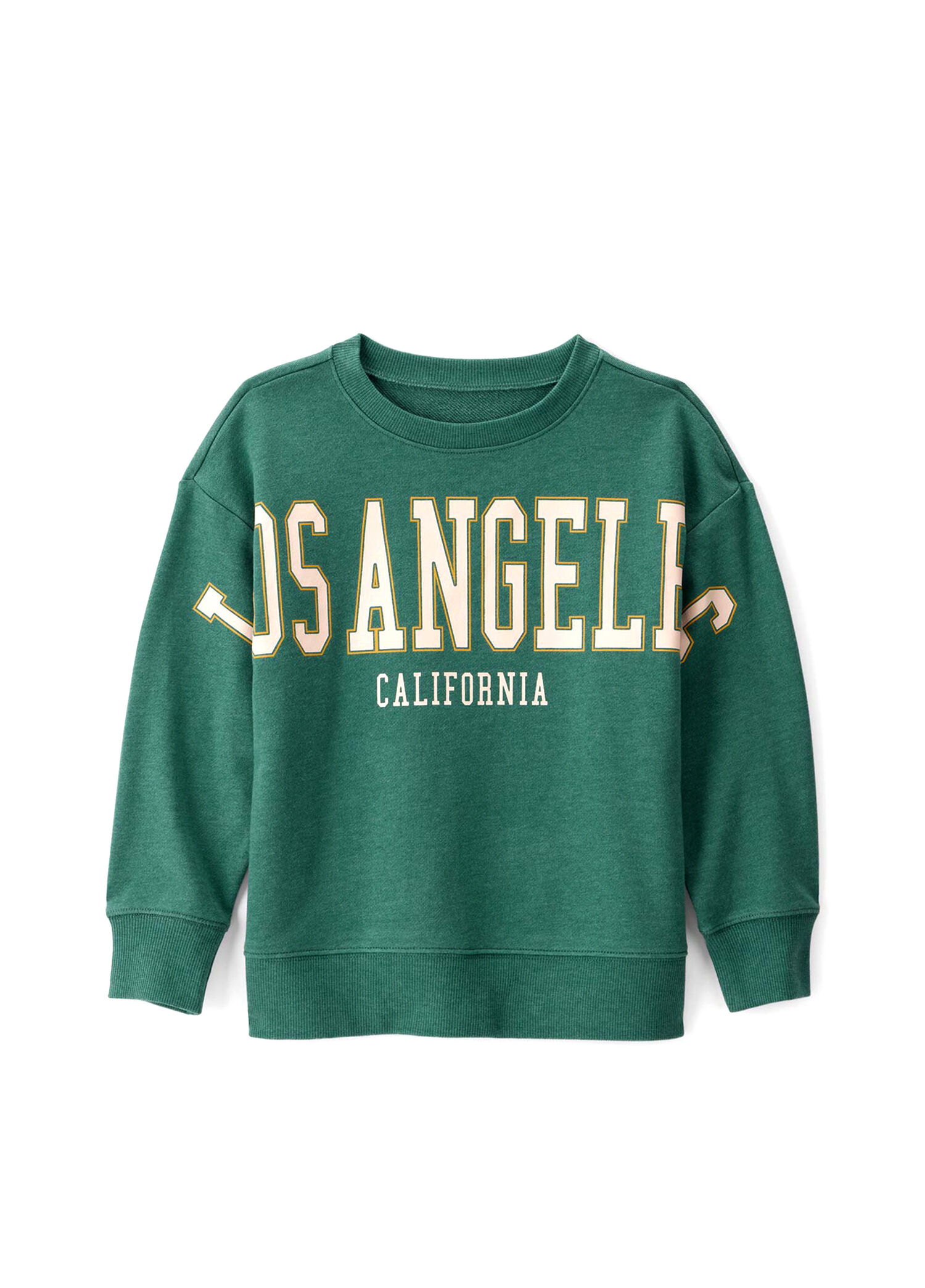 Yeşil Uzun Kollu Erkek Çocuk Sweatshirt