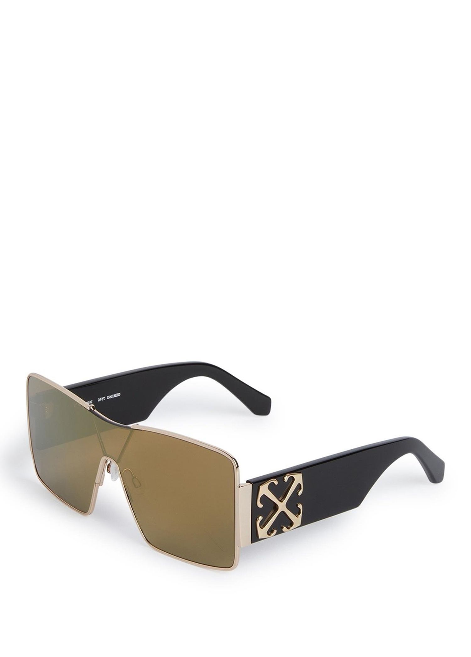 Off-White - OERI14G 99 7676 Brown Metal Women display picture 2