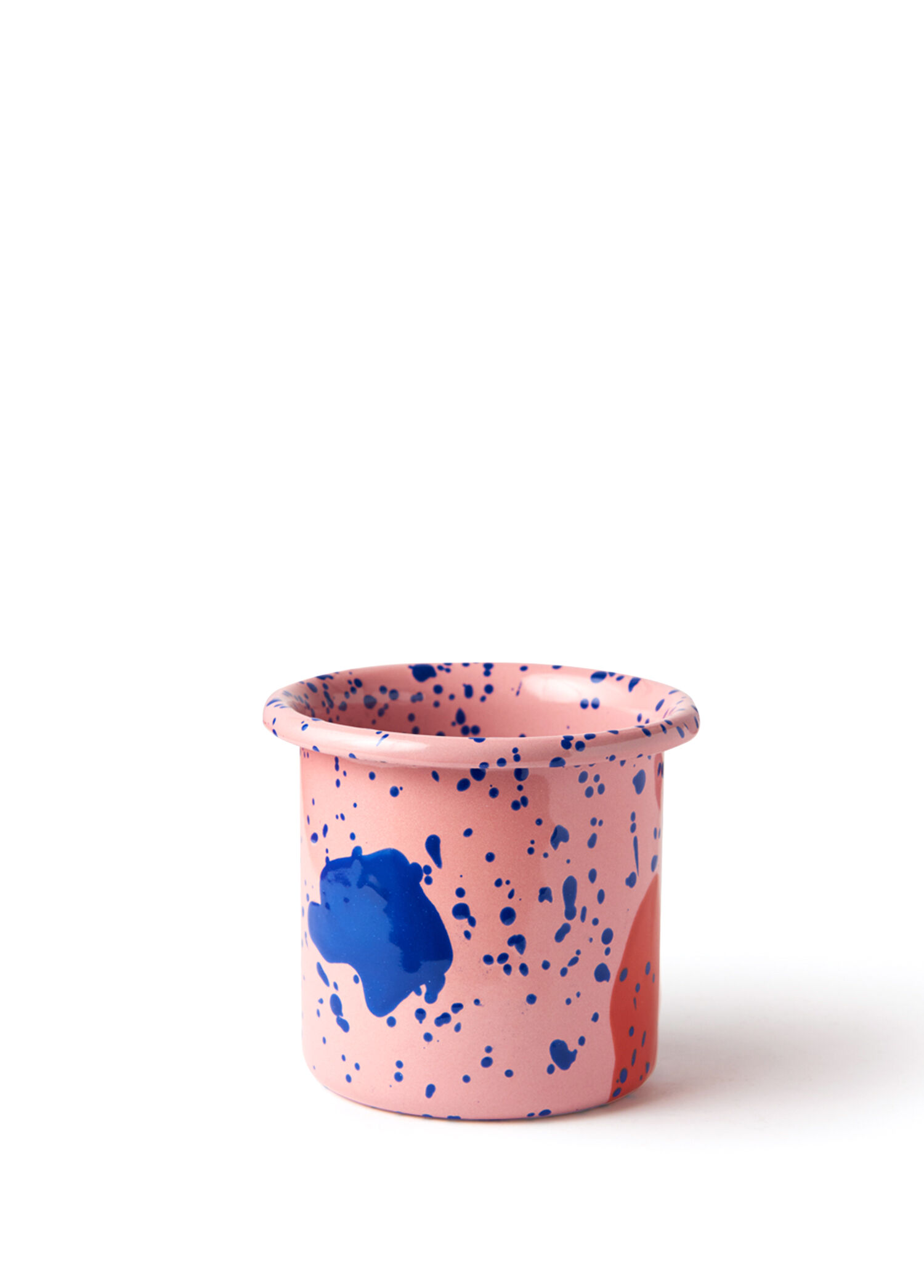 Kids Pembe Emaye Kulpsuz Kupa