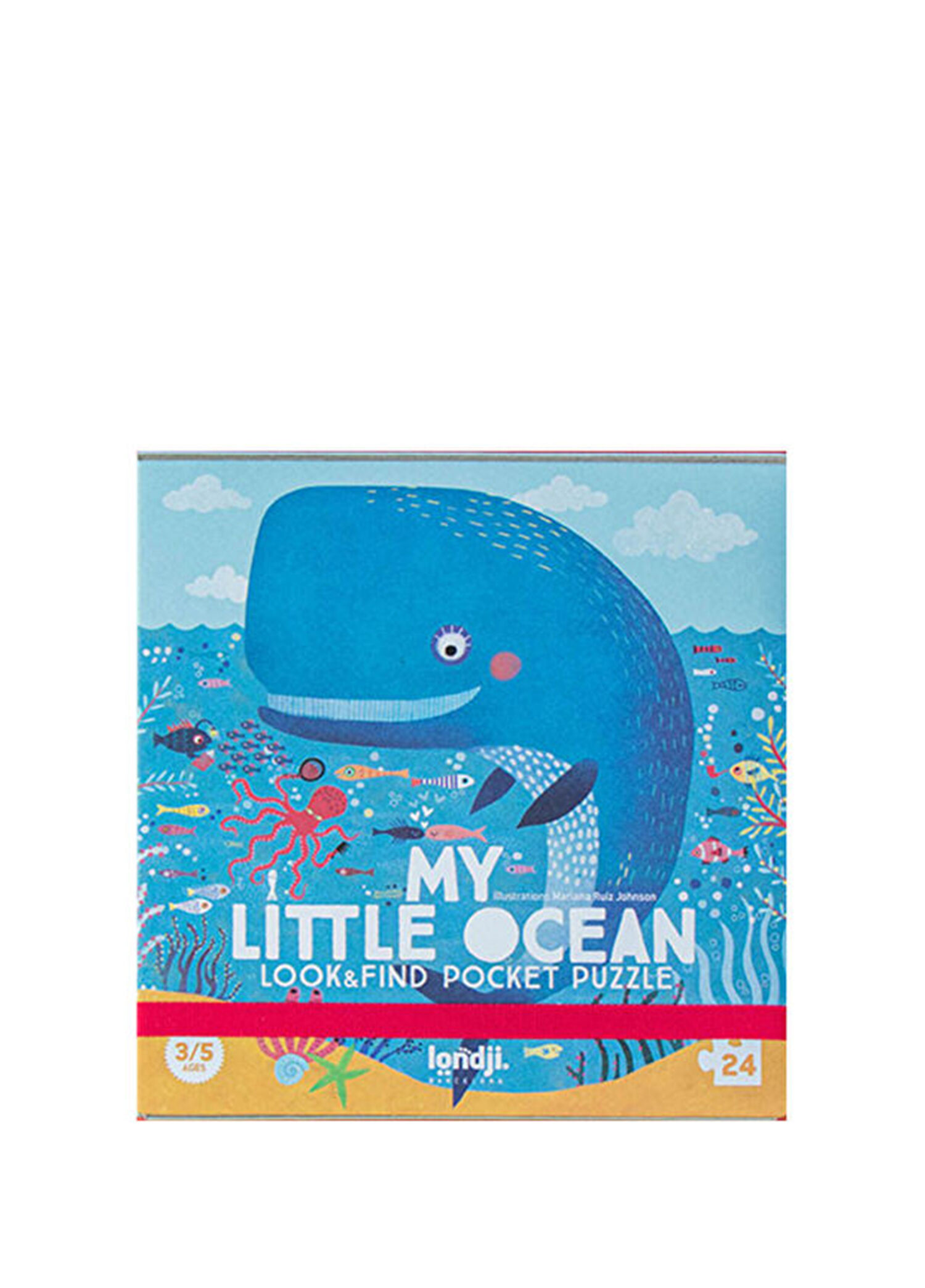 Pocket Puzzle My Little Ocean 36 Parça 3-5 Yaş Cep Yapbozu