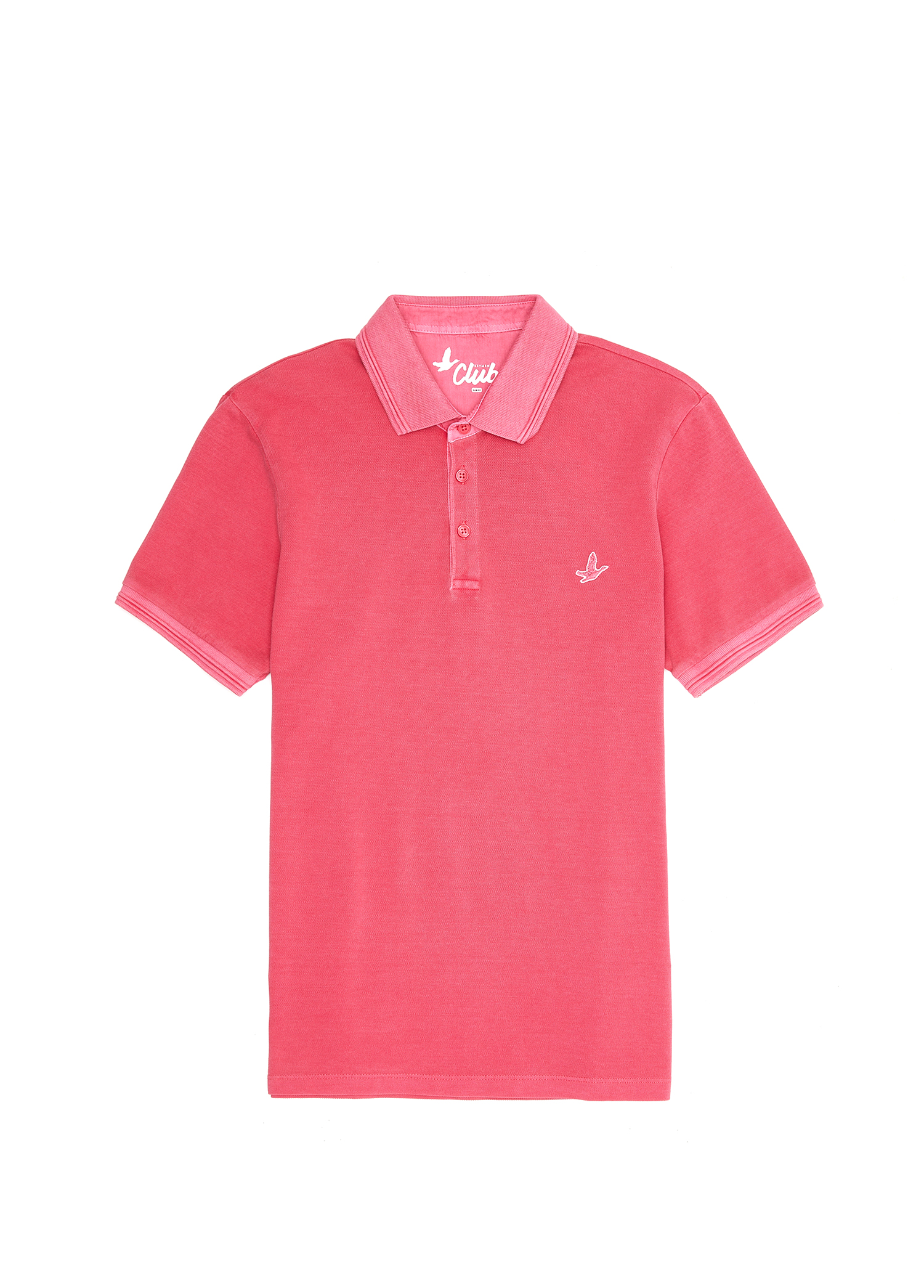 Slim Fit Koyu Pembe Polo Yaka T-shirt_7