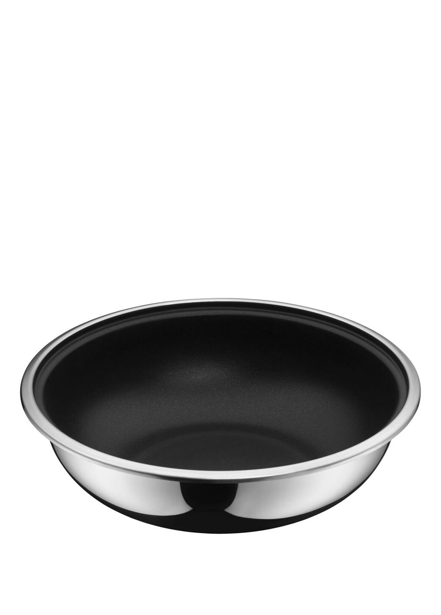WMF - Click&Serve Gümüş Çelik Wok Tava 26 cm - Gümüş