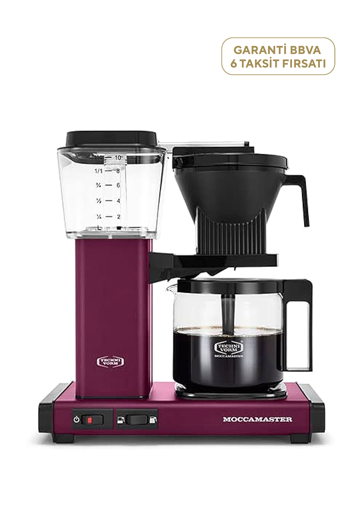KBG Select Cam Potlu Pancar Filtre Kahve Makinesi