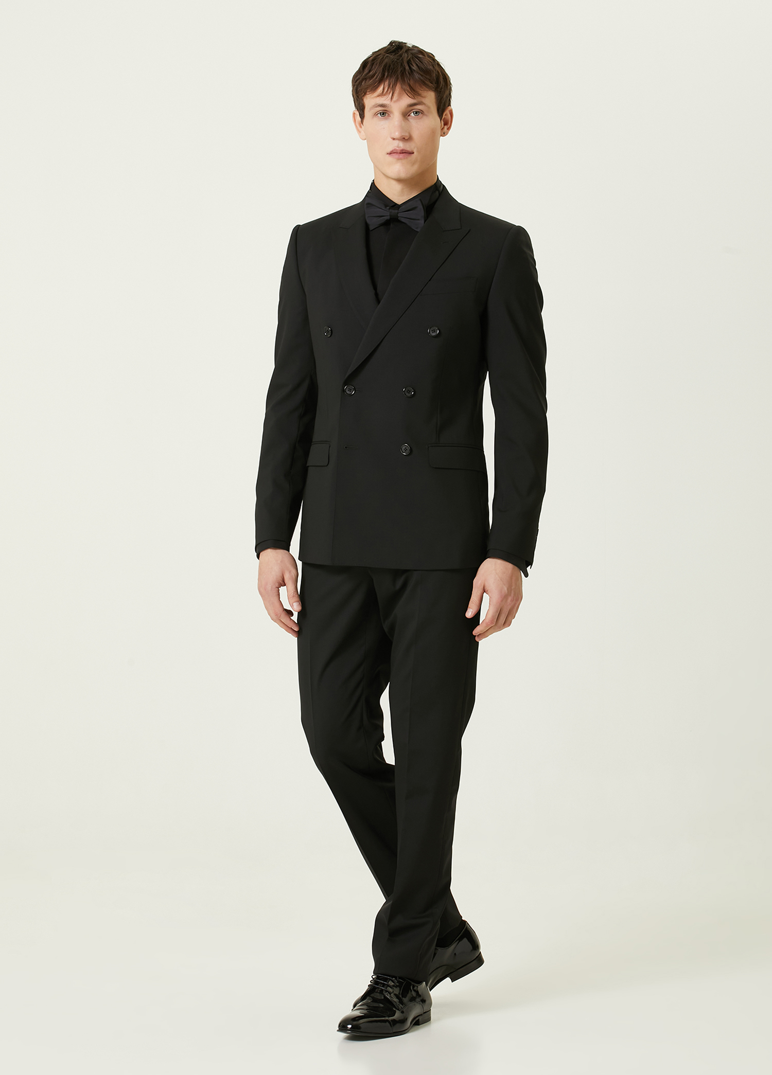 Dolce&Gabbana - Martini Siyah Yün Smokin - Siyah
