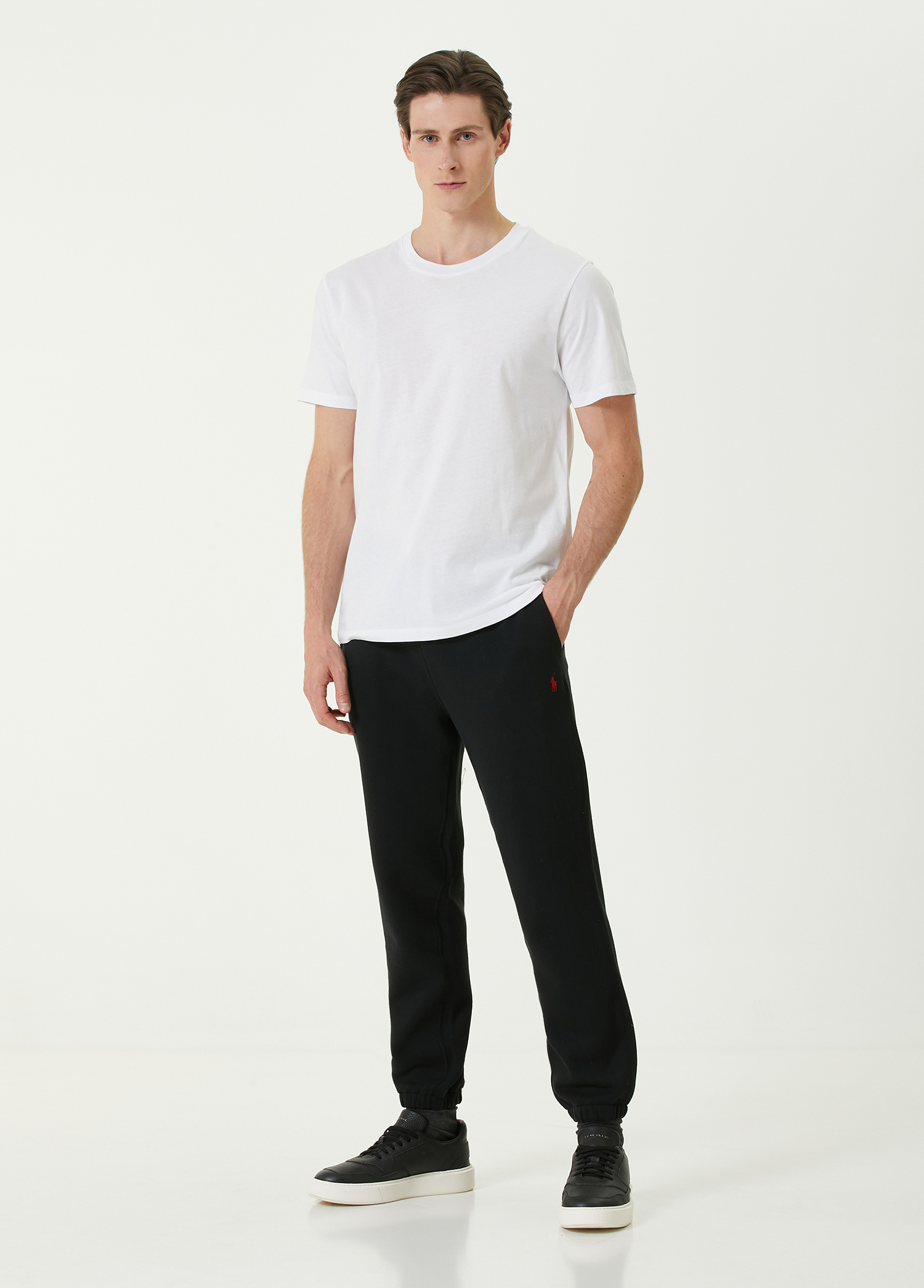 Beymen Siyah Beli Kordonlu Jogger Eşofman Altı. 1 Beymen Siyah Beli Kordonlu Jogger Eşofman Altı. 1