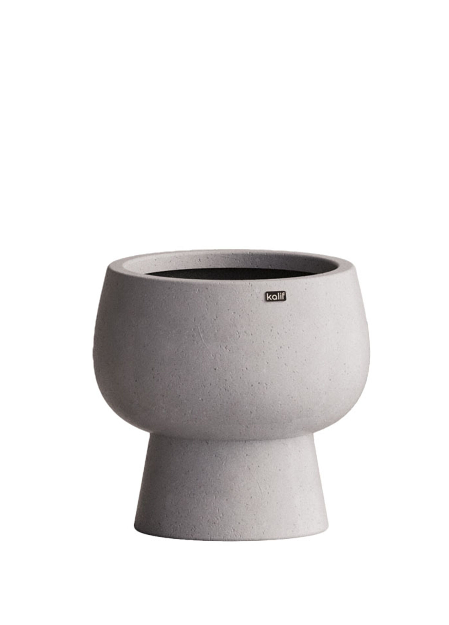 Geb Beyaz Beton Saksı