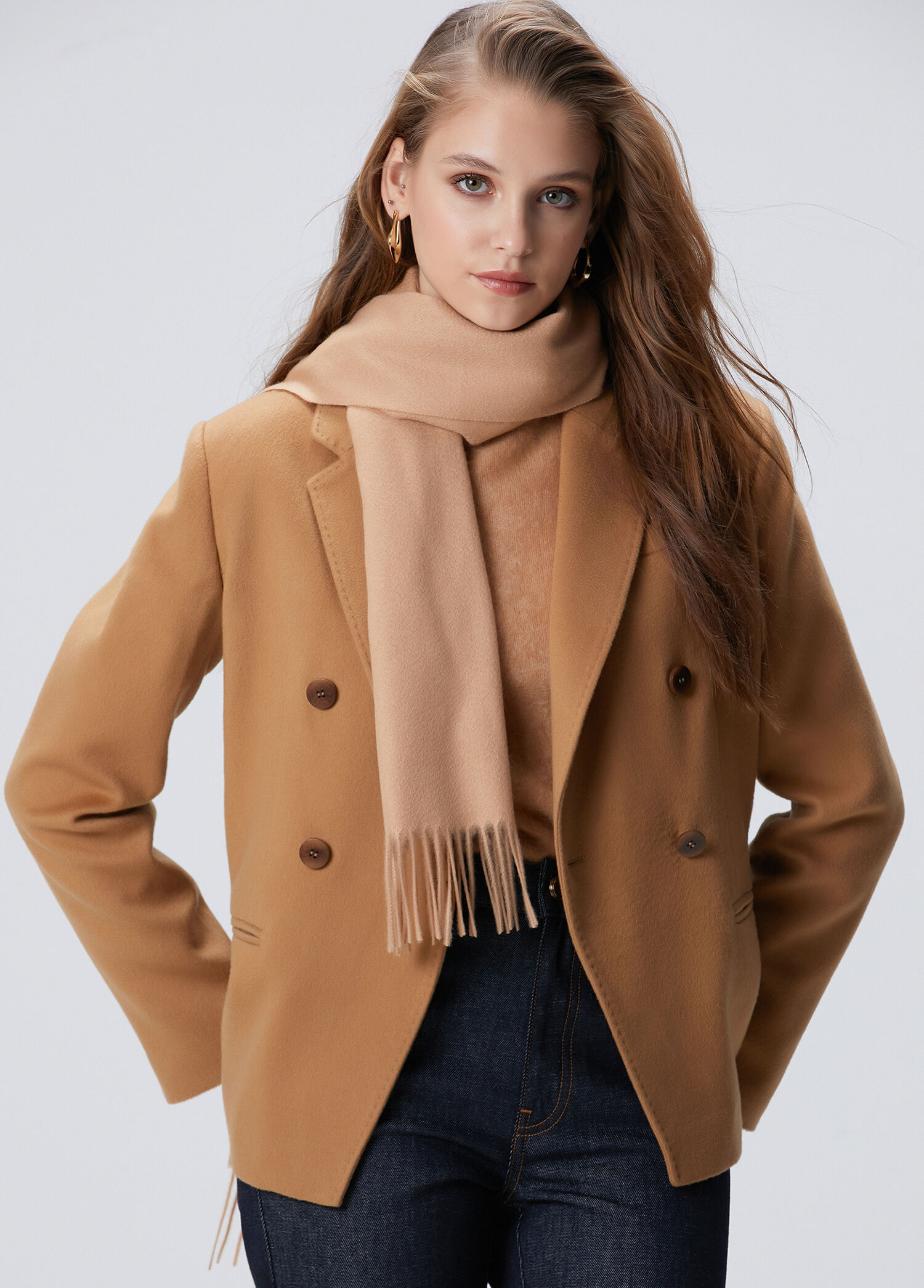 Limited Camel Kaşmir Ceket
