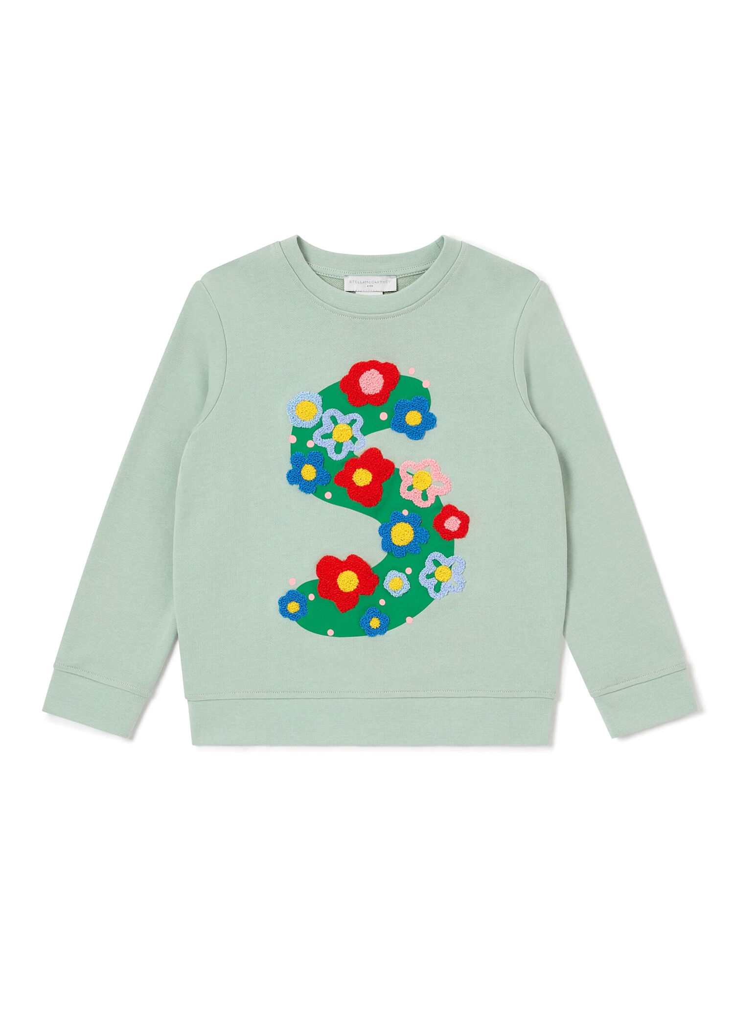 Yeşil Kız Çocuk Sweatshirt