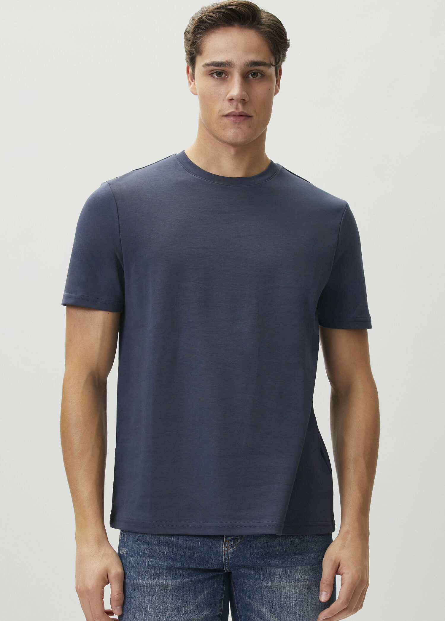 P Beymen Club Lacivert Interlok T Shirt