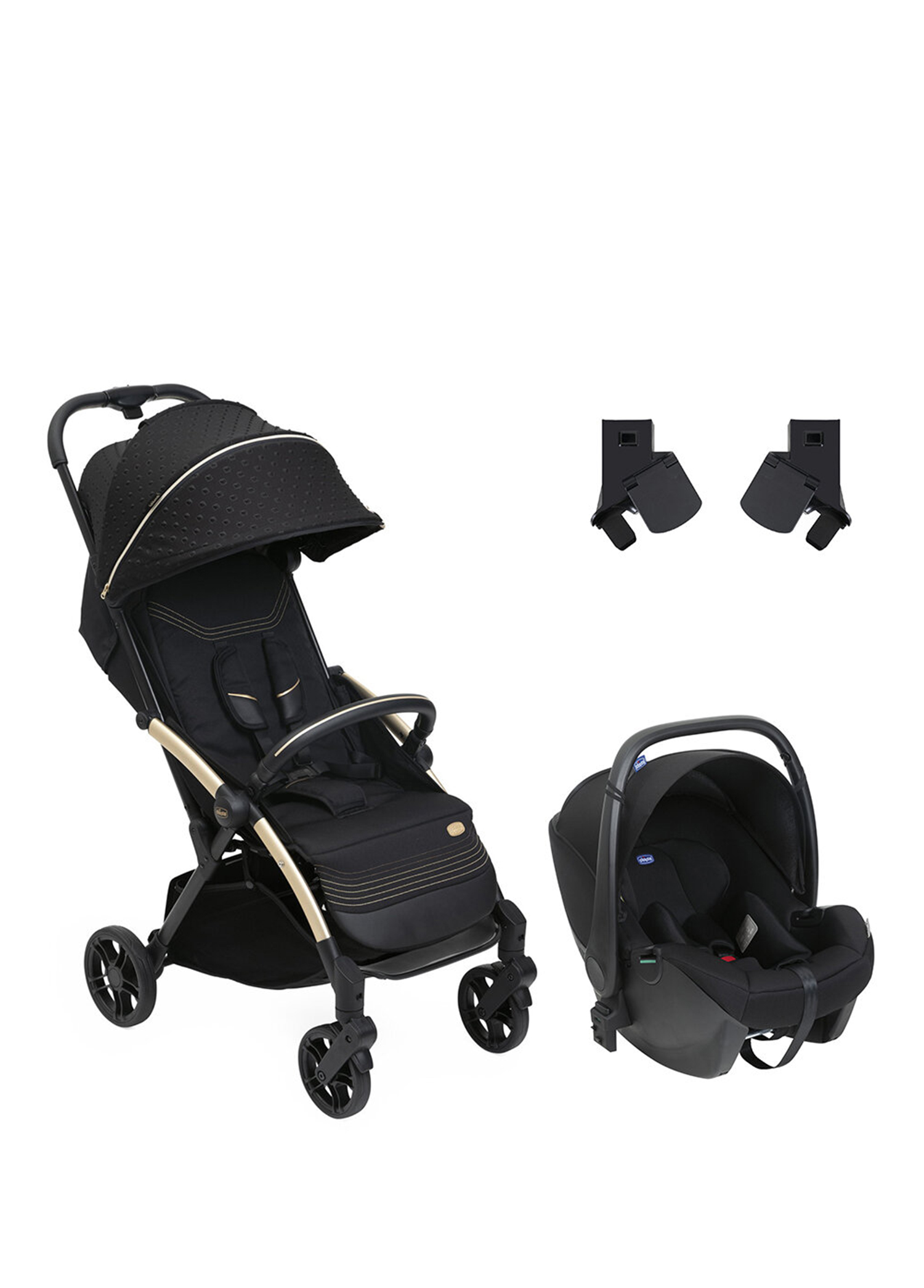 Duo Goody XPlus Black Re Lux Seyahat Sistem Bebek Arabası