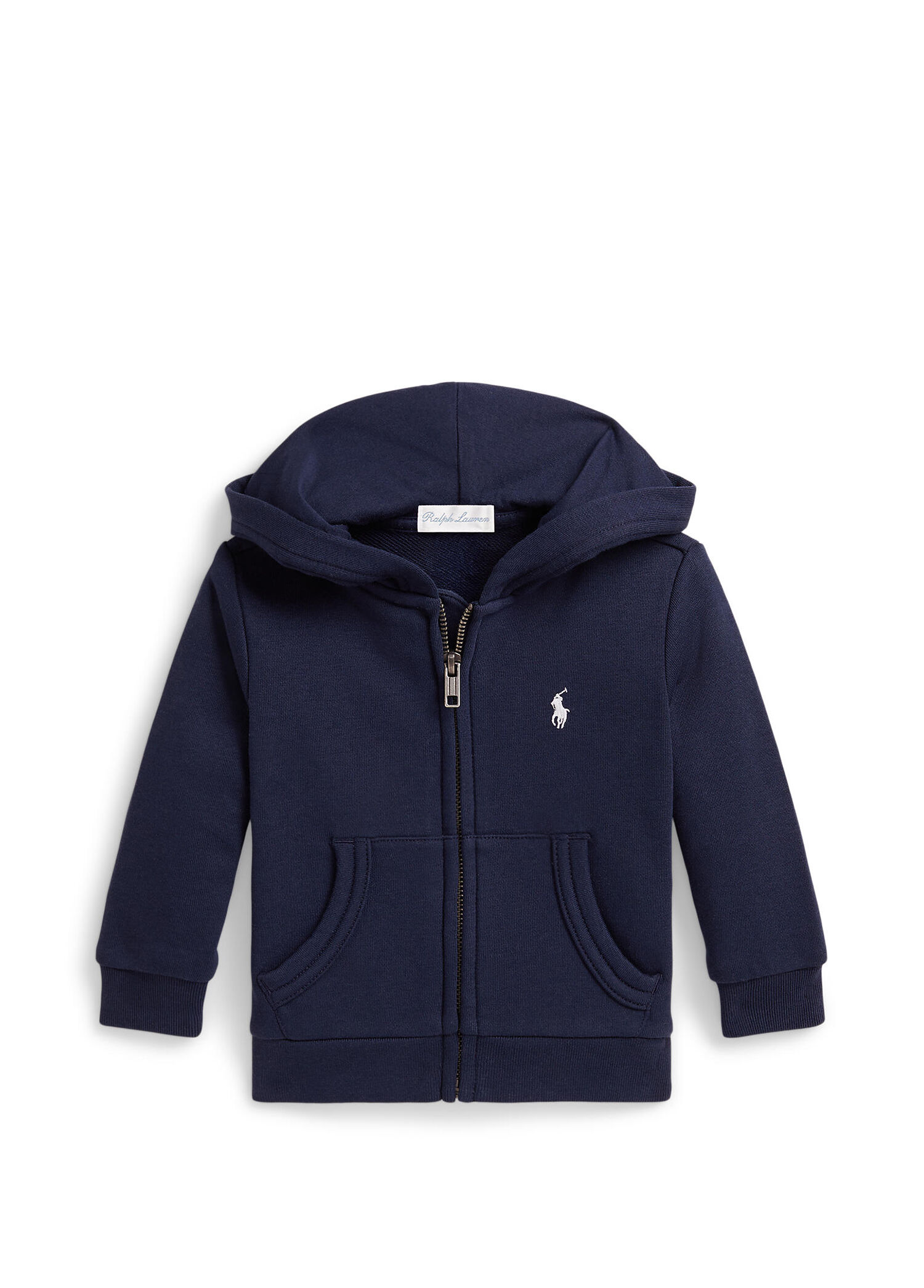 Lacivert Kapüşonlu Erkek Bebek Sweatshirt