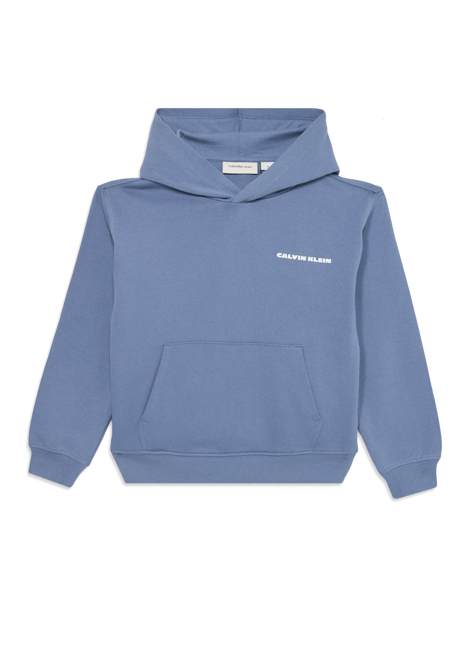 Relaxed Mavi Kapüşonlu Erkek Çocuk Sweatshirt