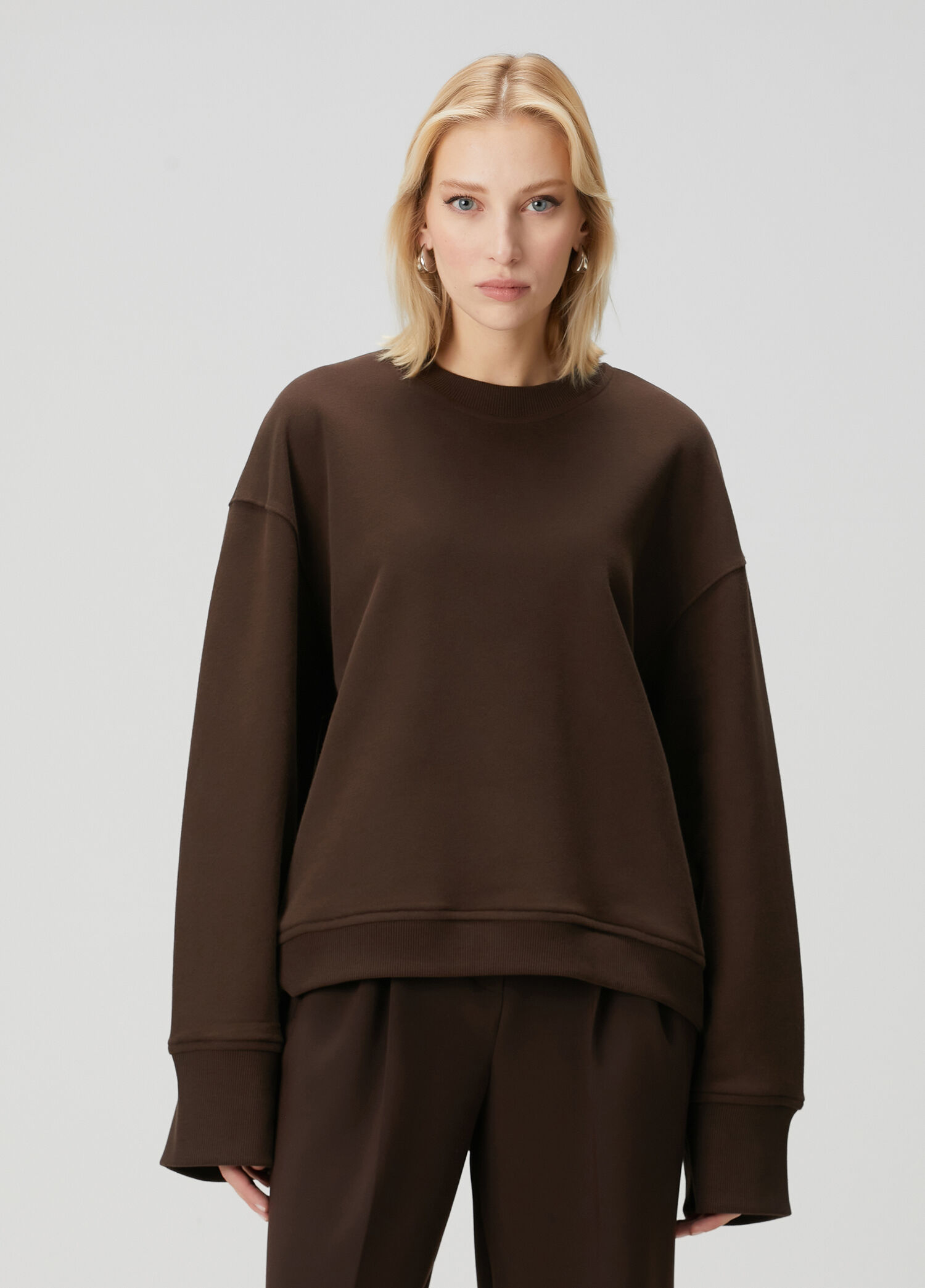 Kahverengi Sweatshirt