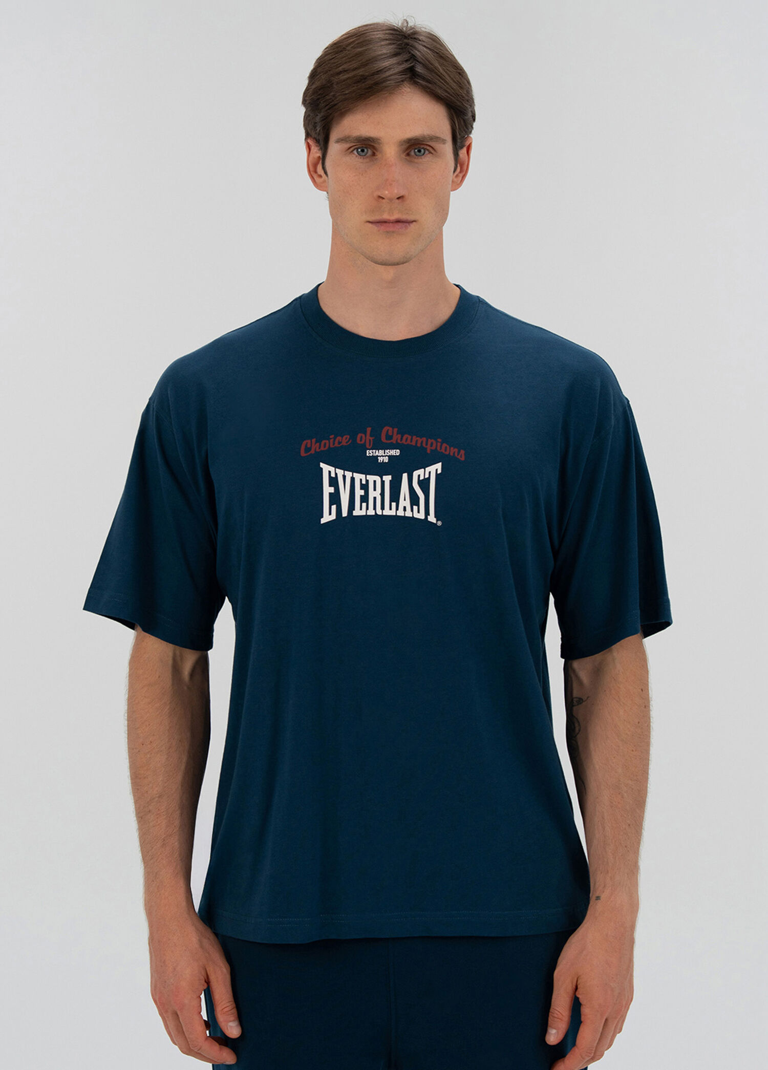 Heritage Champions Petrol Kısa Kollu Unisex T-shirt