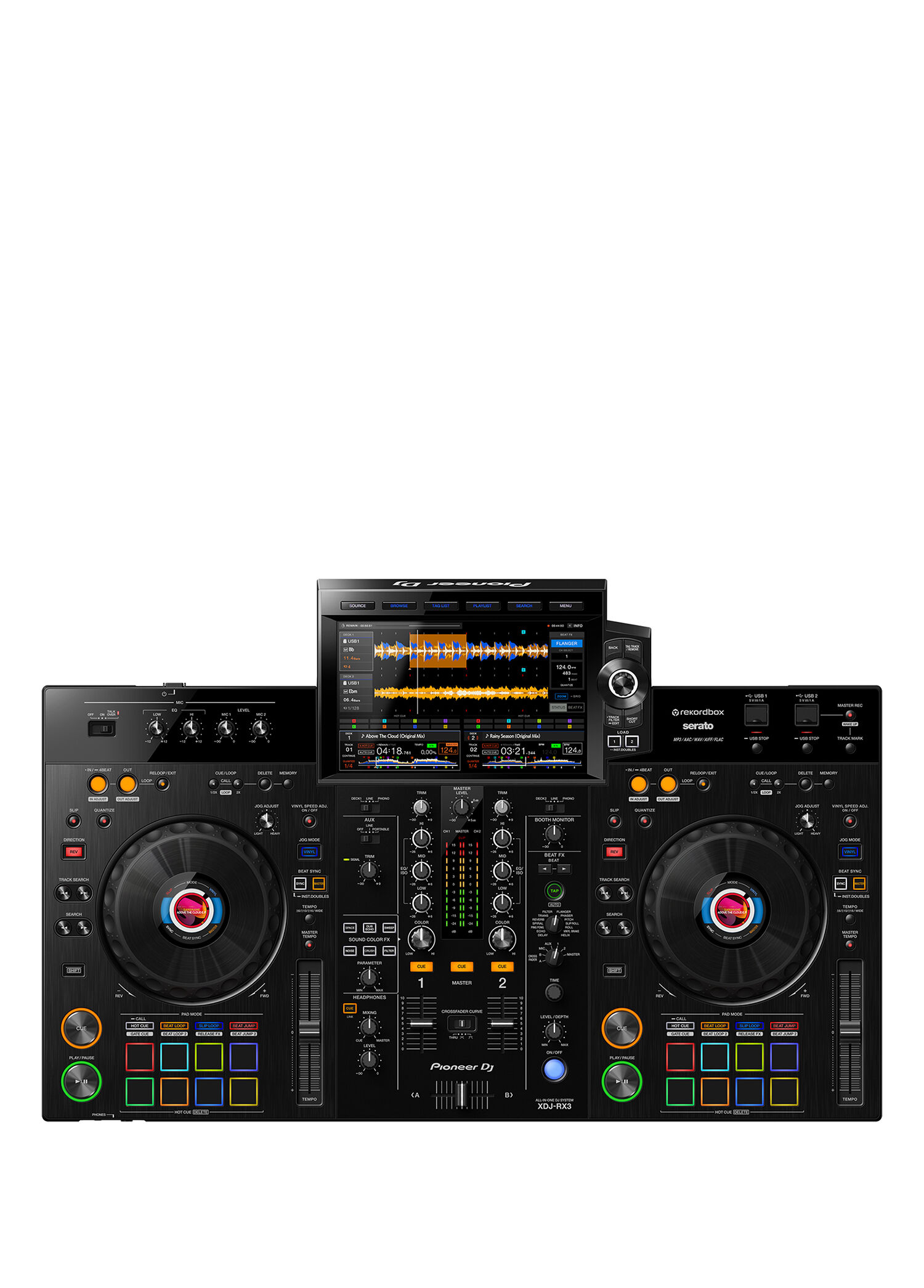 XDJ-RX3 2 Kanal DJ Setup