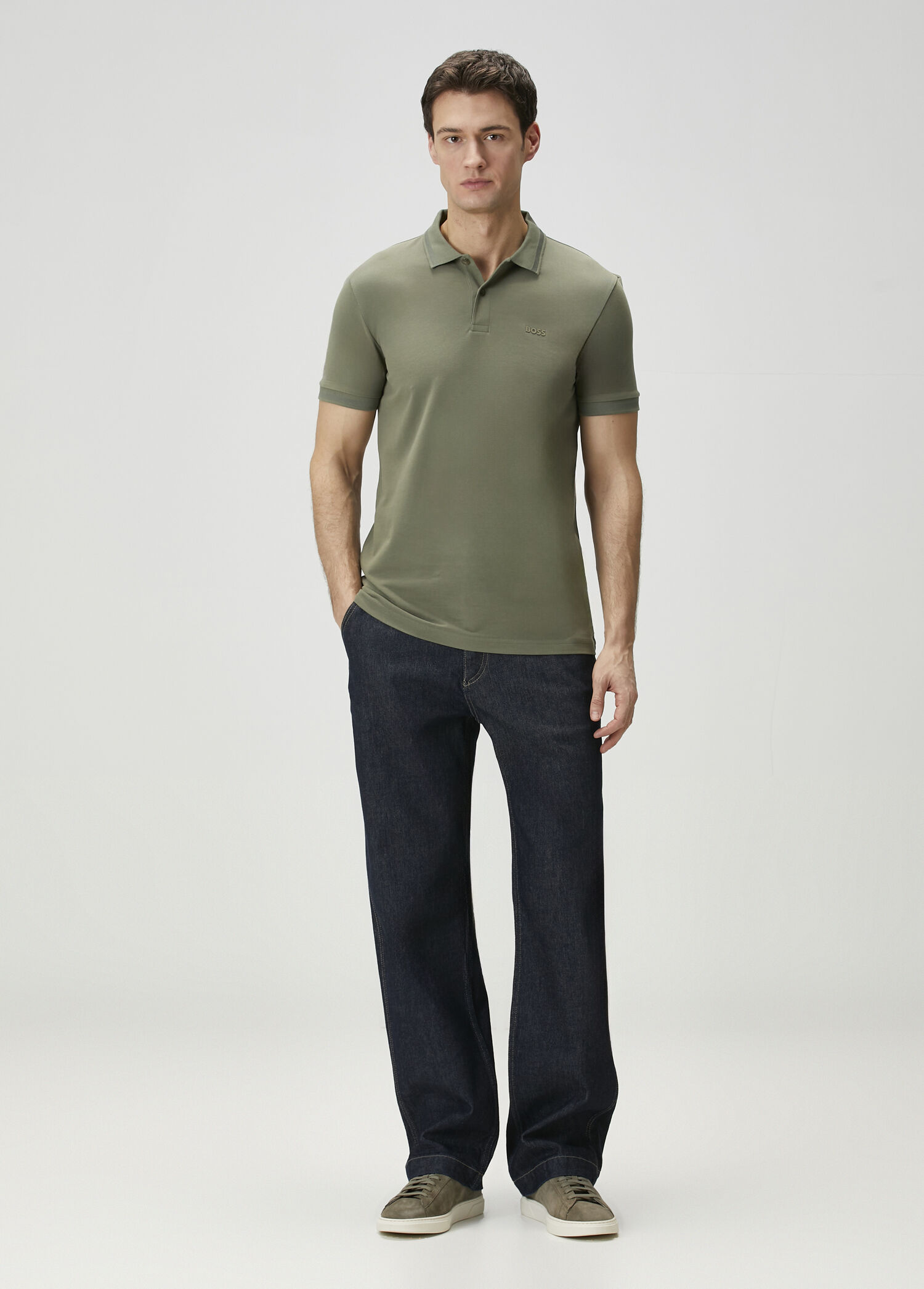 Slim Fit Ironclad Lacivert Jean Pantolon