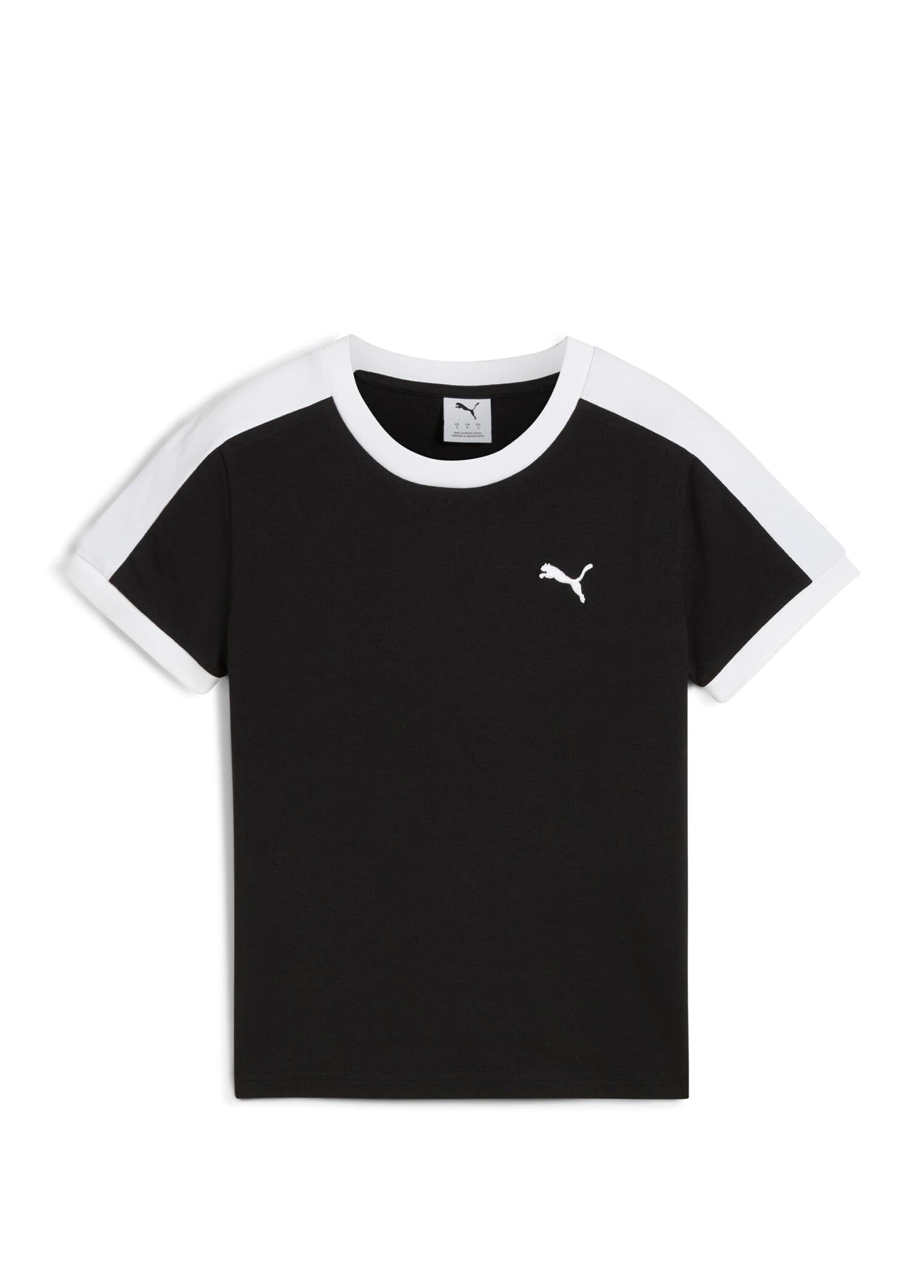 T7 Black Pamuklu Kısa Kollu Kadın Spor T-shirt