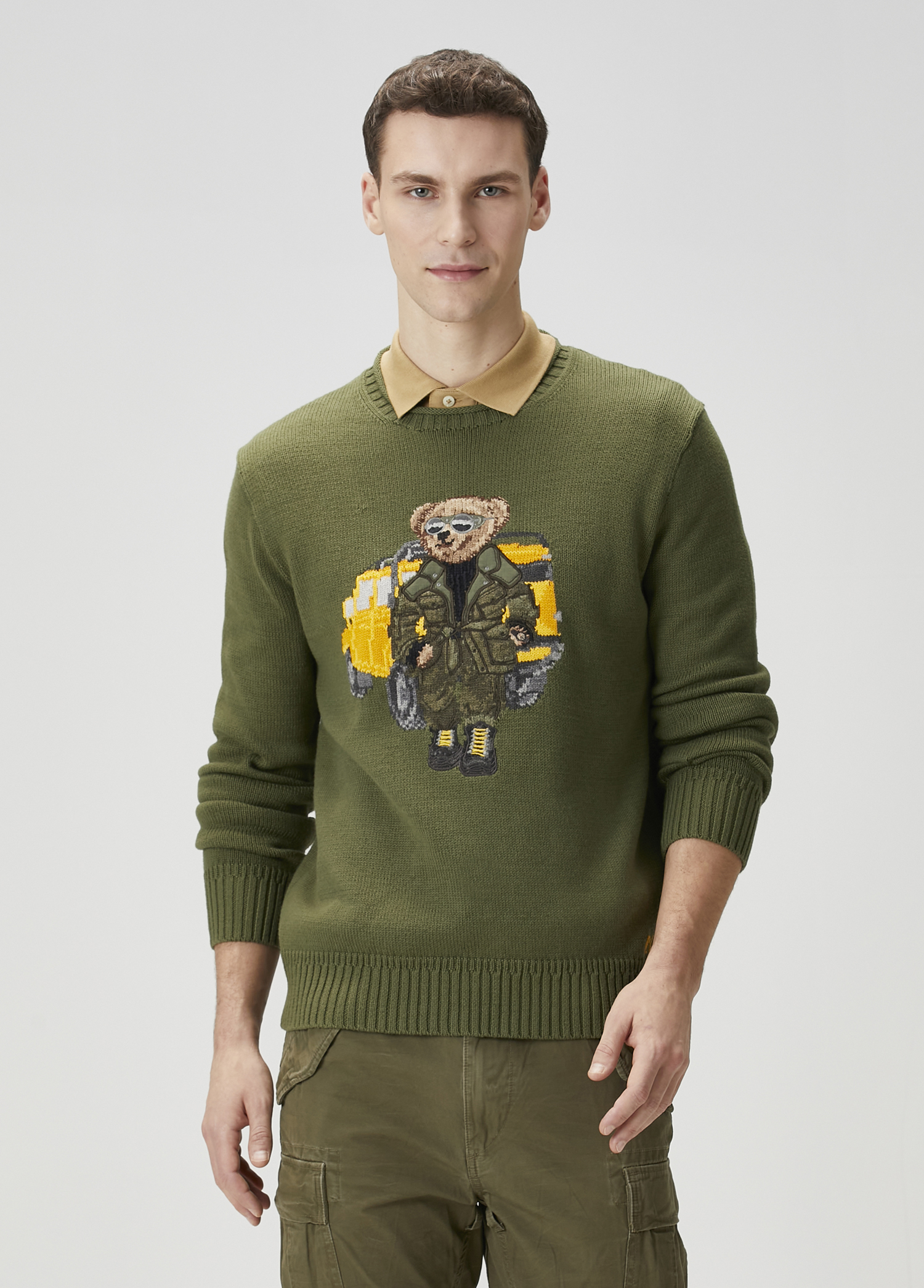 Polo Bear Haki Kazak