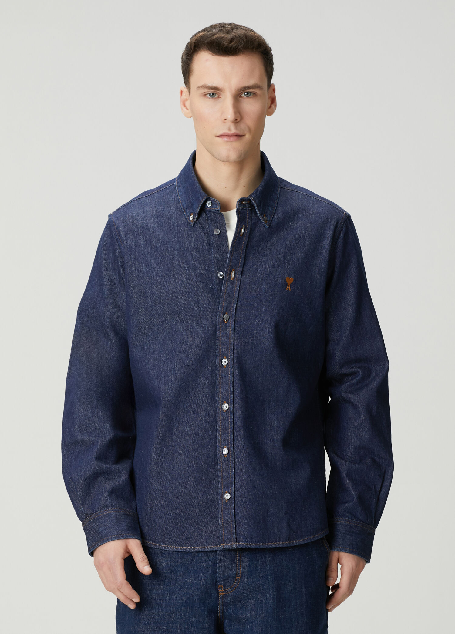 Lacivert Denim Gömlek