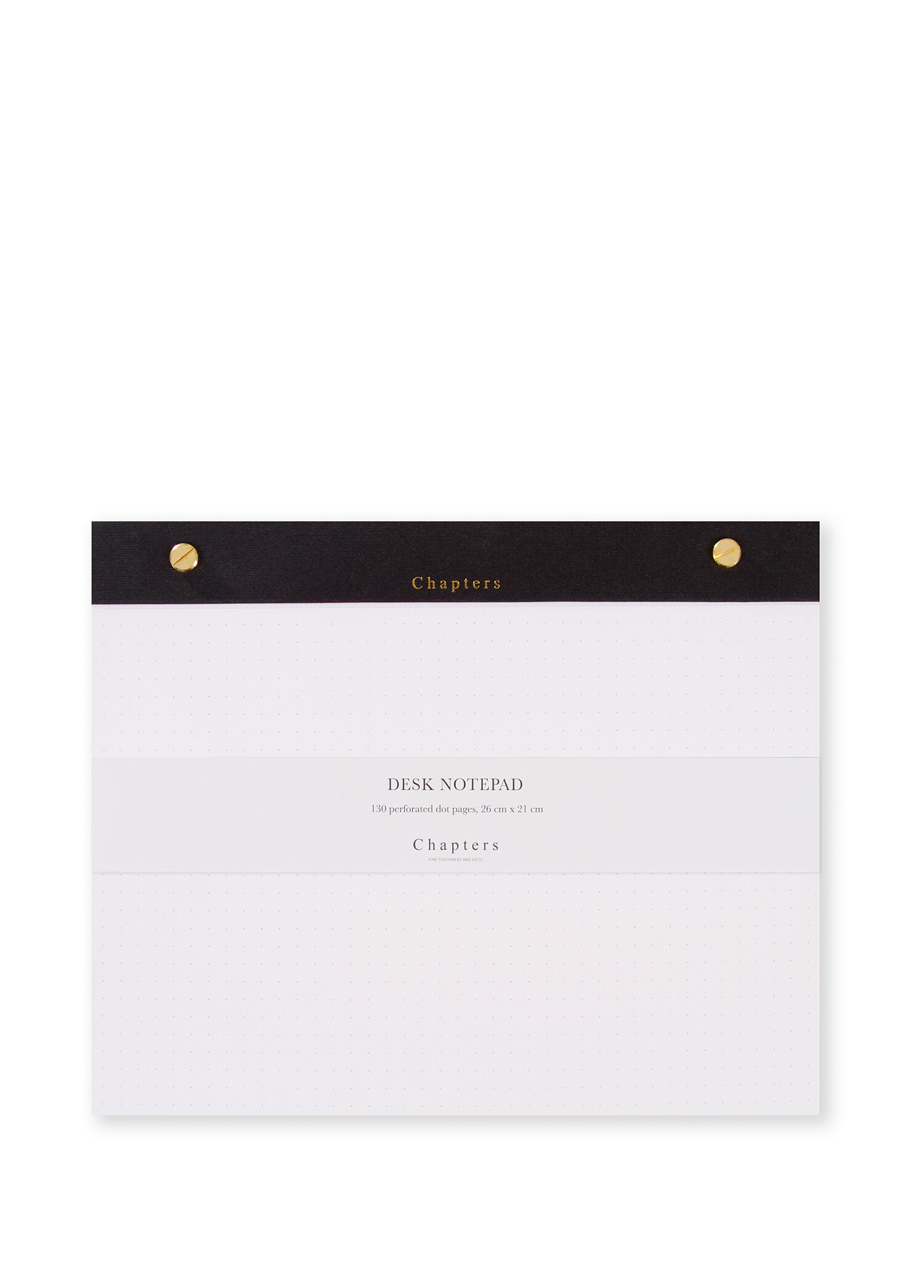 Large Notepad Black Masaüstü Not Kağıtları