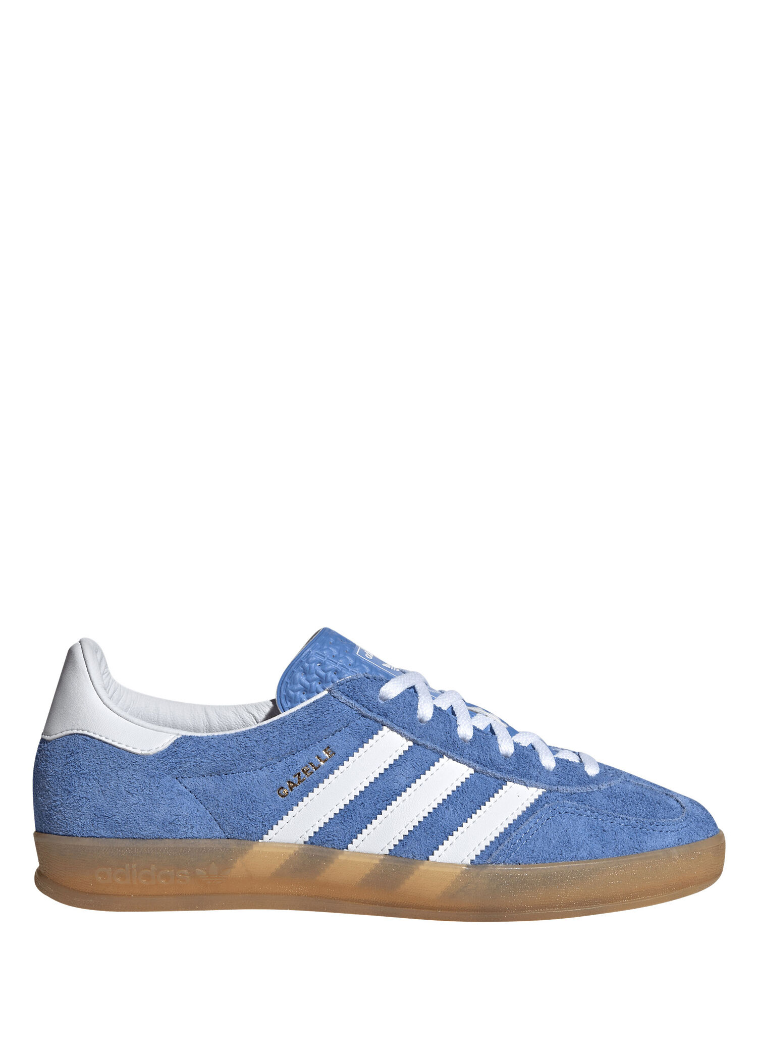 【may】(アディダス)GAZELLEスニーカー Adidas Mavi-Beyaz Kadın Gazelle Indoor Mavi Beyaz Kadın Deri