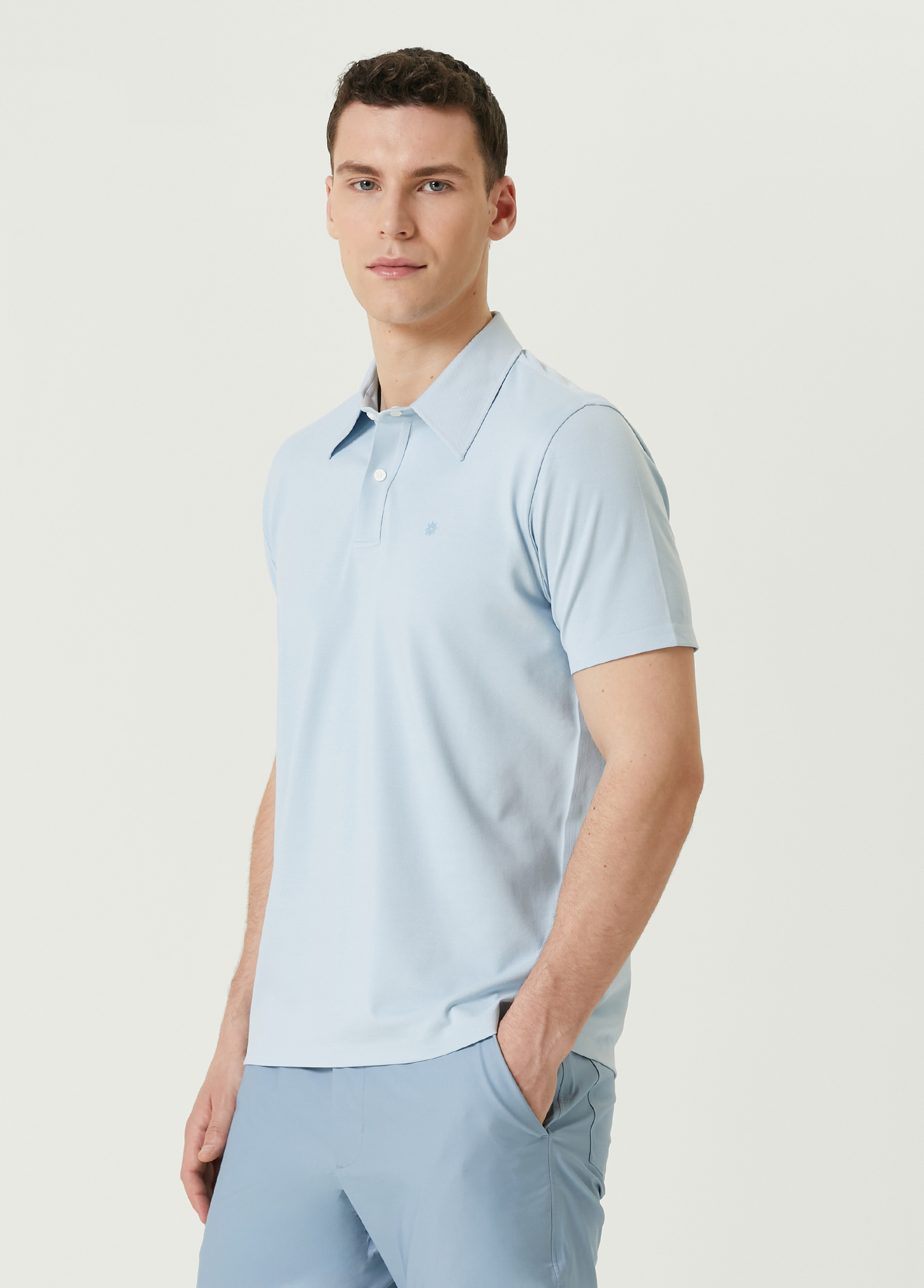 Mavi Polo Yaka T-shirt