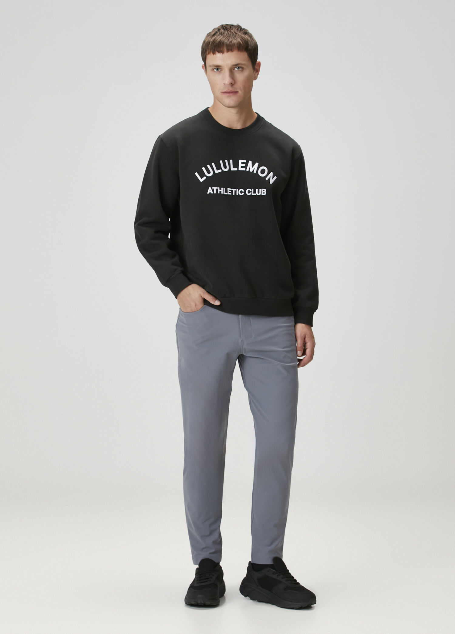 Slim Fit Gri Pantolon