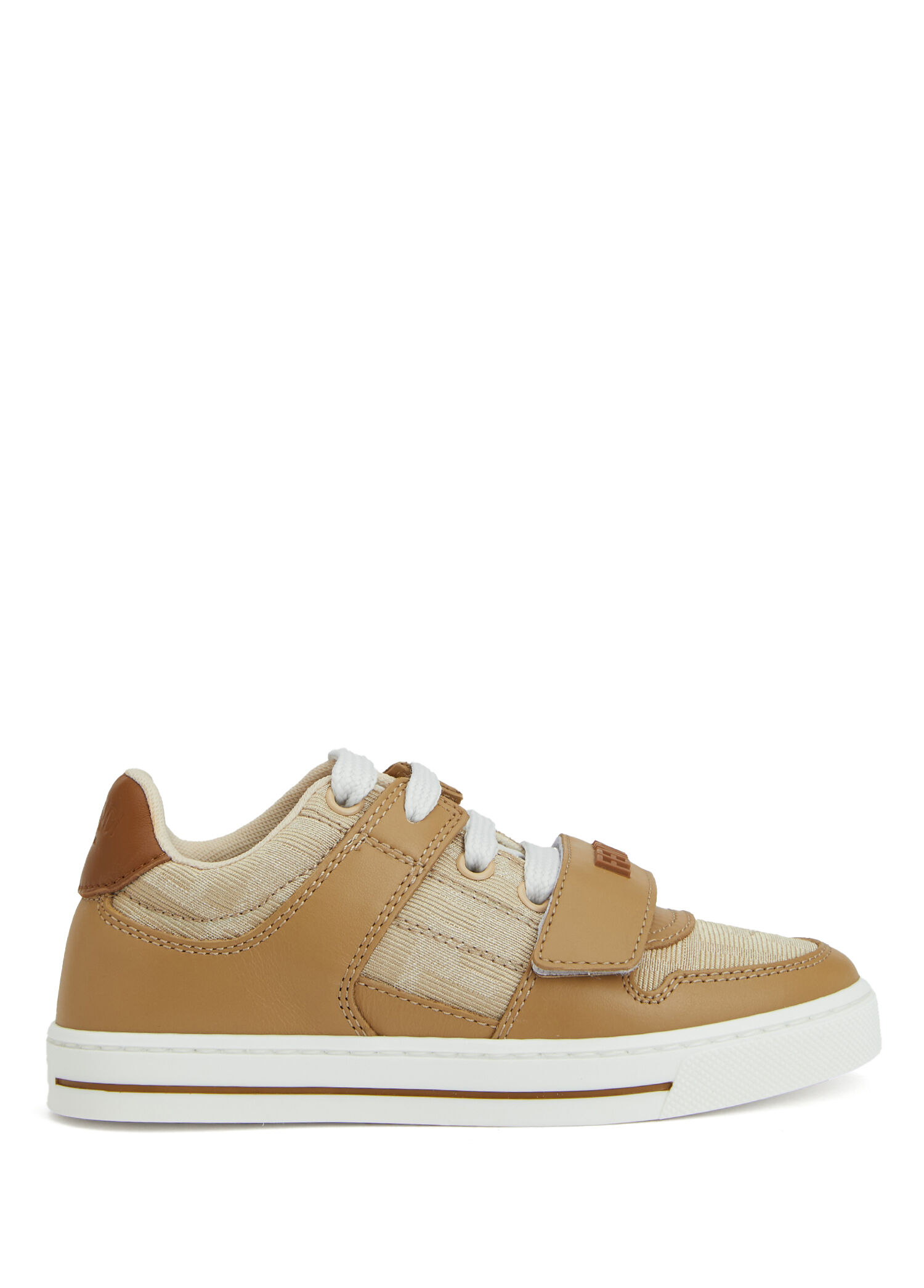Kahverengi Çocuk Deri Sneaker