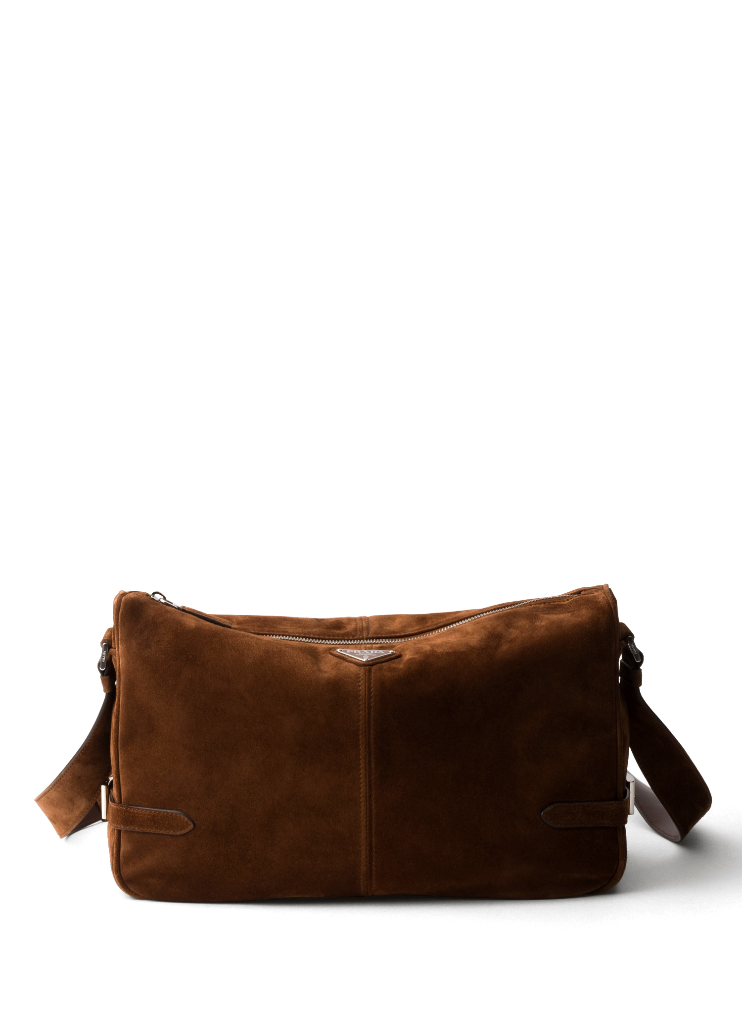Prada Men Brown Suede Men's Shoulder Bag 1598669 Beymen