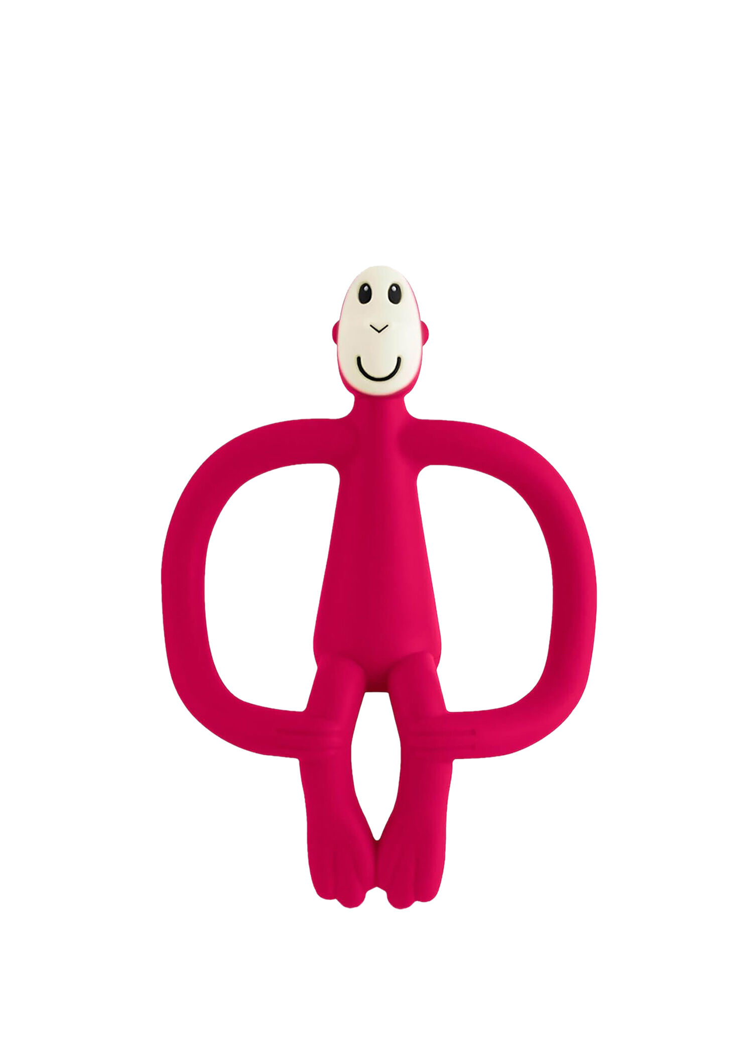 Monkey Kırmızı Silikon Diş Kaşıyıcı
