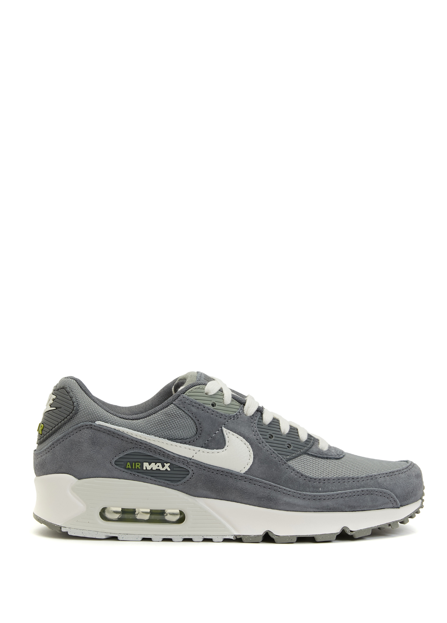 Air Max 90 Premium Siyah Gri Erkek Deri Sneaker