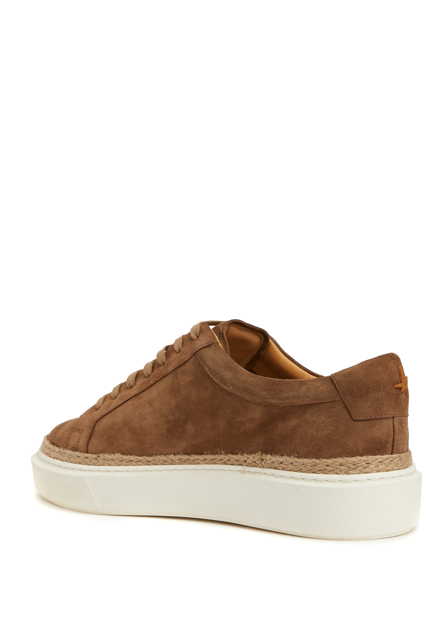 Taba Jüt Detaylı Erkek Süet Sneaker_2