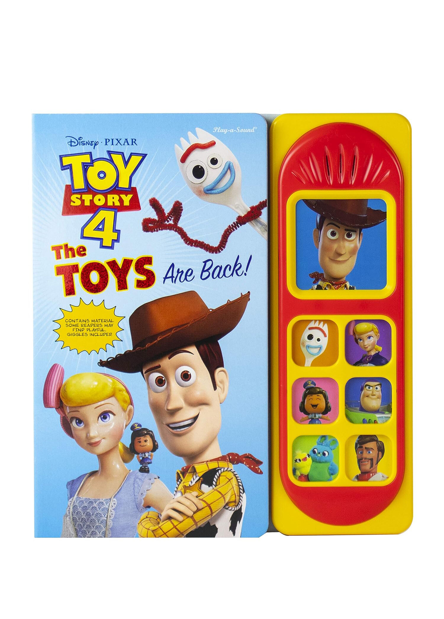 Disney Pixar Toy Story 4: The Toys Are Back! Çocuk Yabancı Dil Kitabı