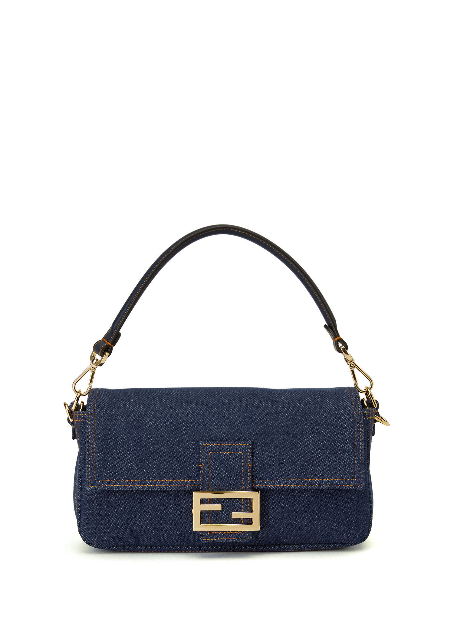 Fendi Mavi Kadın Baguette Mavi Kadın Denim Çanta 1961150 | Beymen