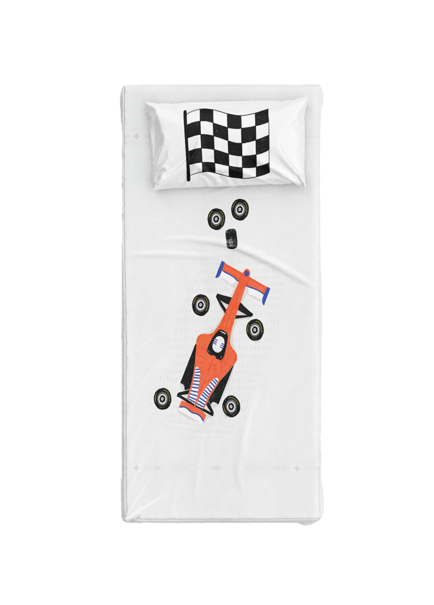 Ready Steady Go Pamuk Saten Erkek Çocuk Çarşaf Seti 90 x 190 cm