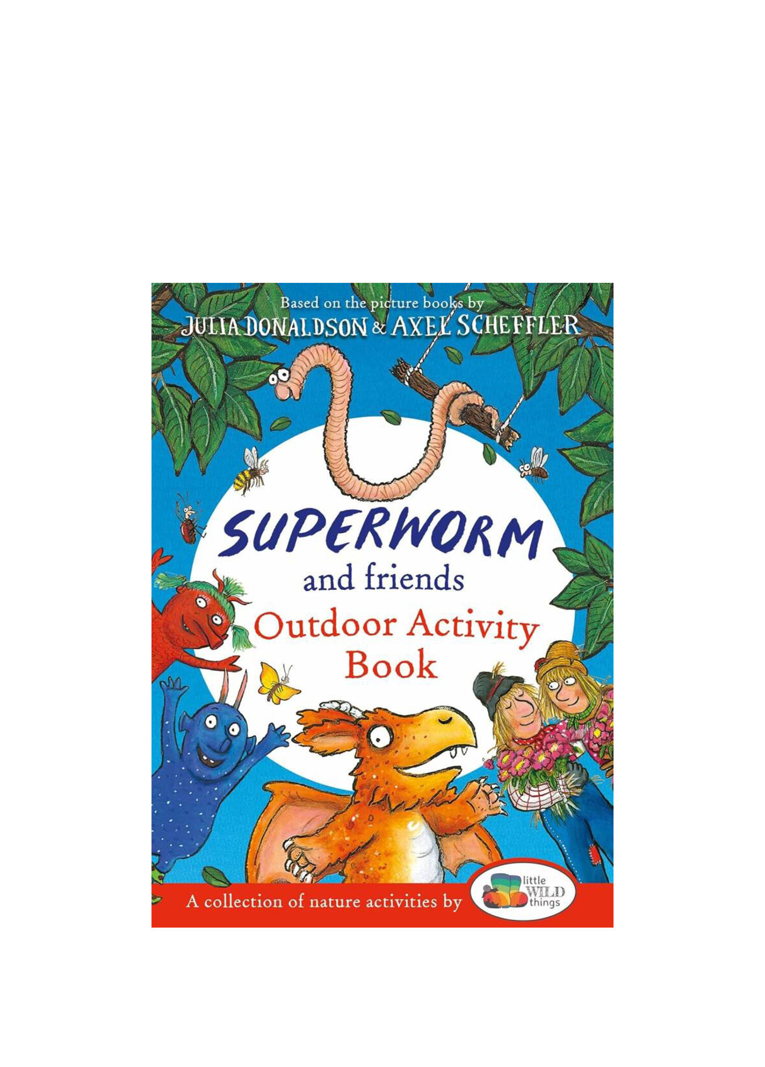 Superworm and Friends Outdoor Activity Book Little Wild Things Çocuk Eğitici Aktivite Kitabı