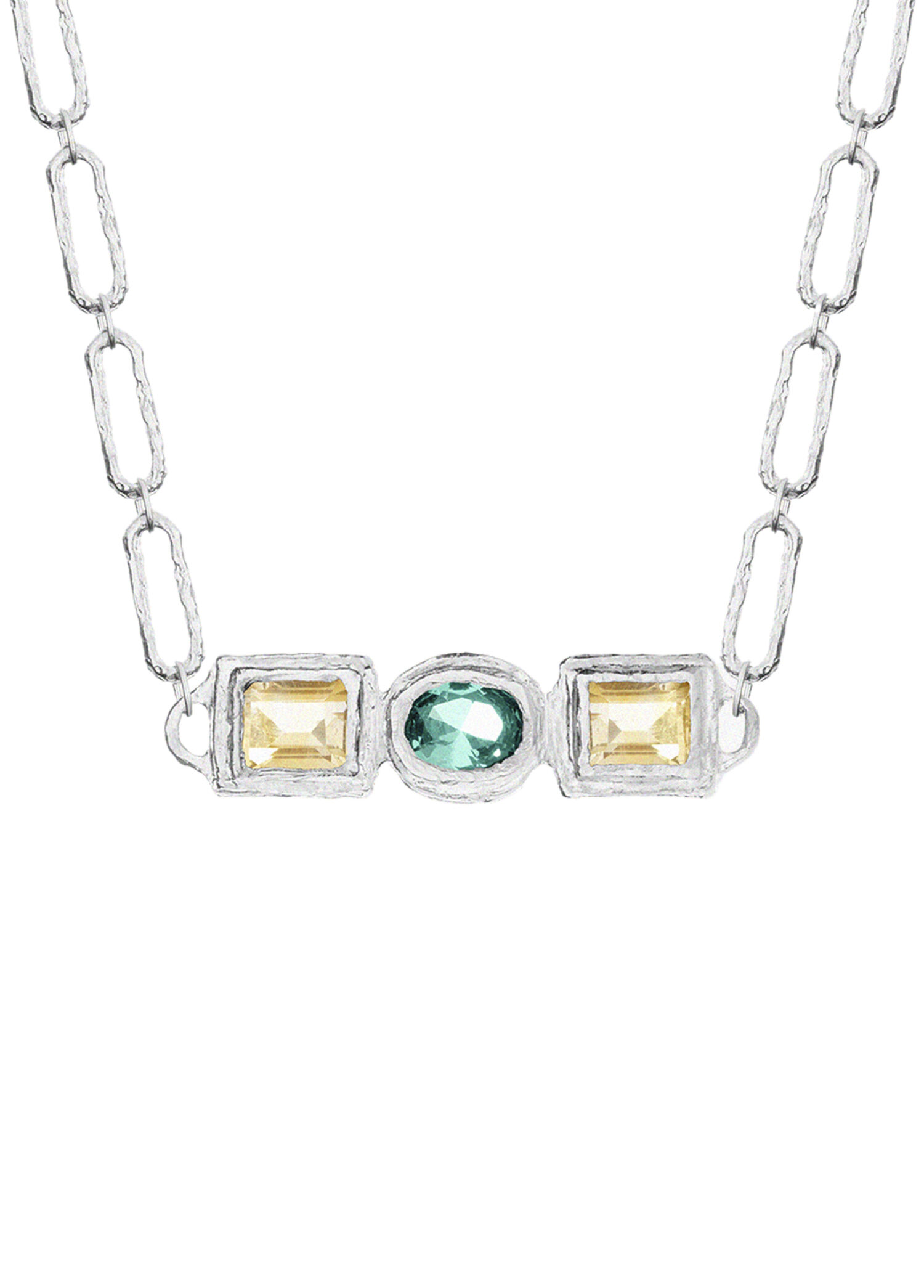 Edith 925 Ayar Gümüş Kadın Choker Kolye