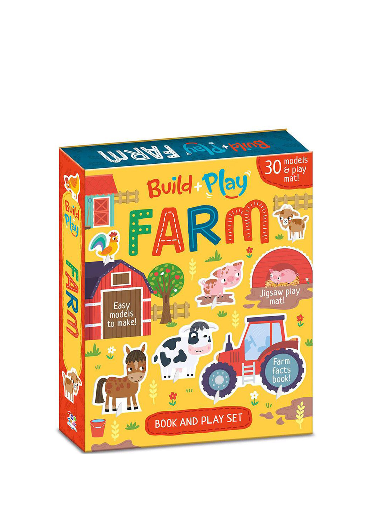 Build and Play Farm Çocuk Yabancı Dil Aktivite Kitabı