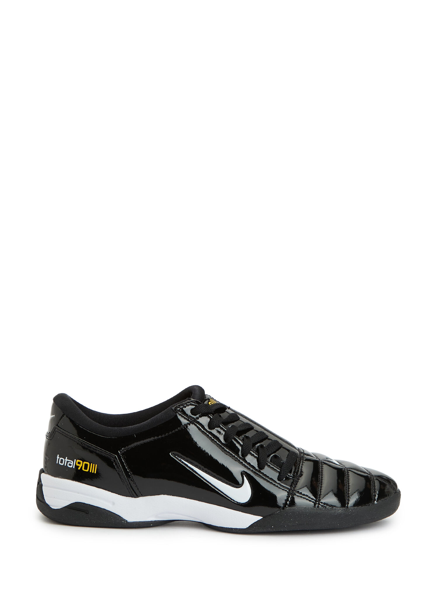 Nike - T90 Siyah Erkek Sneaker - Siyah-Gri