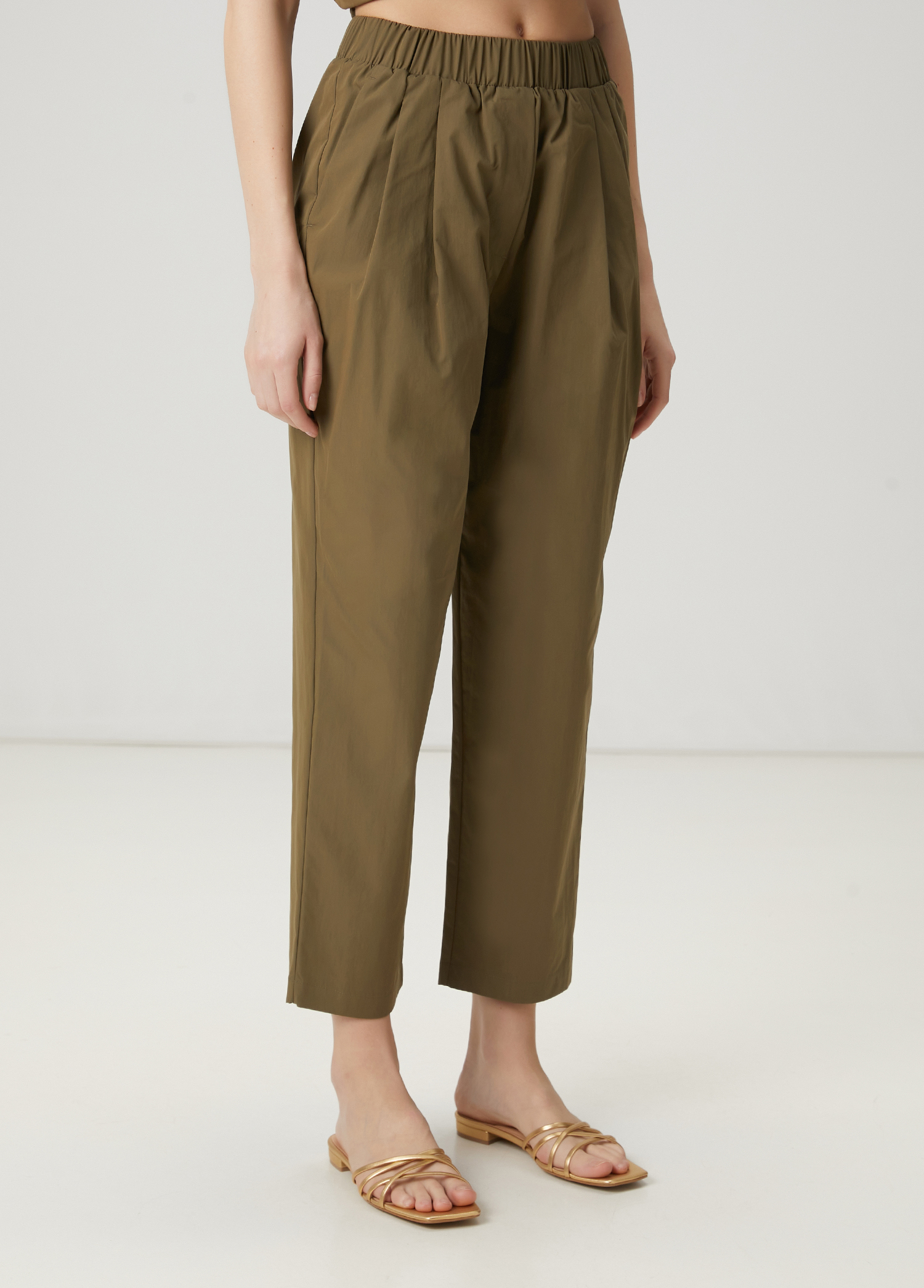 Haki Poplin Pantolon_2