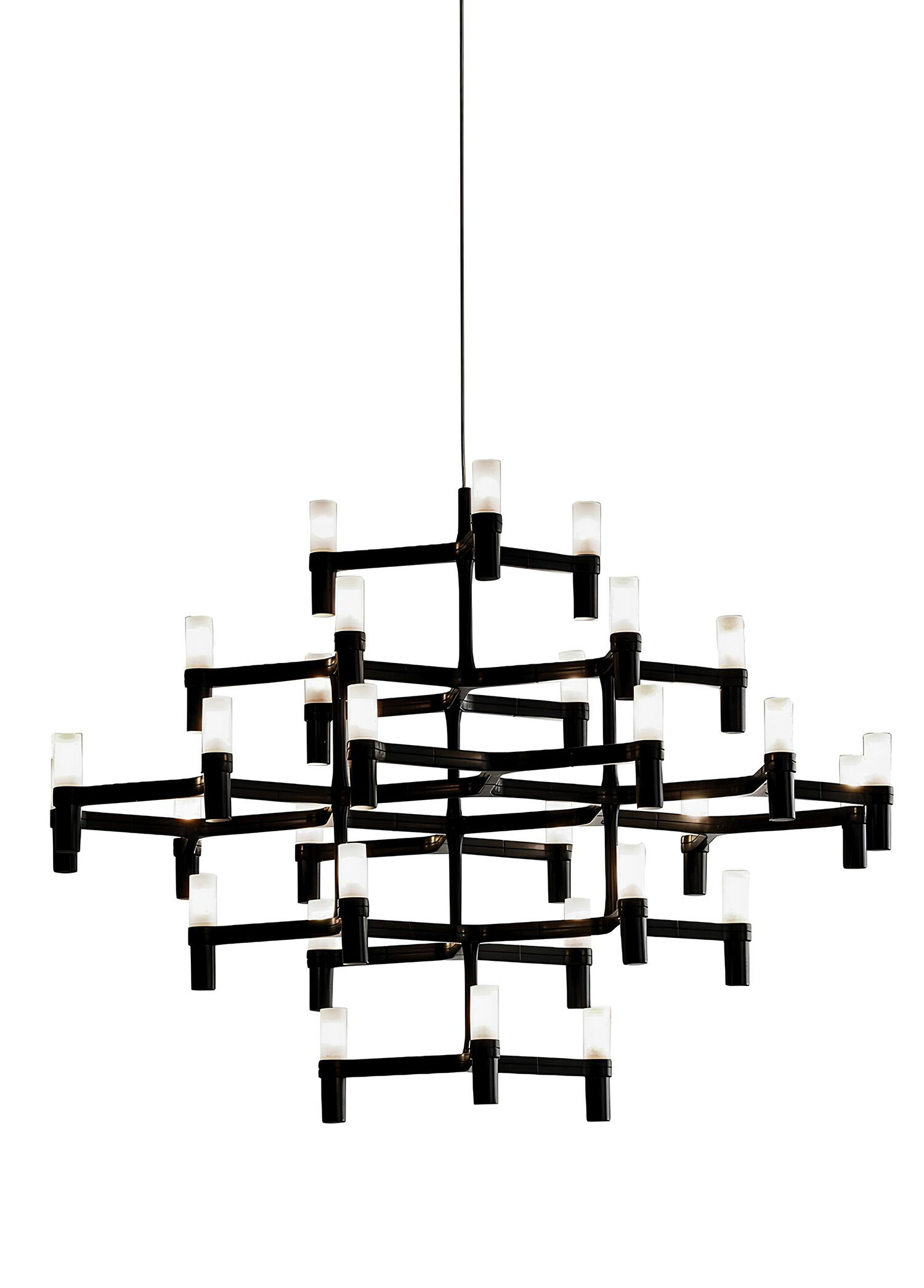 Nemo Lighting - Crown Major 30 Siyah Sarkıt Avize - Siyah
