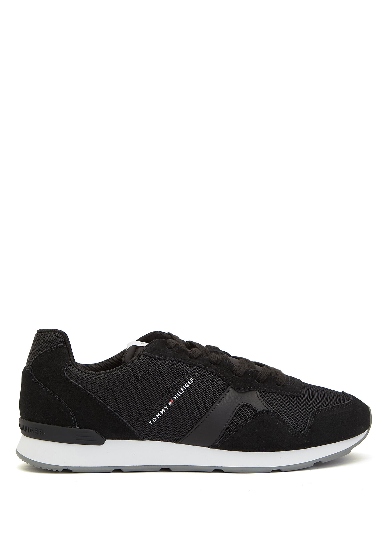 Runner Icon Mix Siyah Erkek Deri Sneaker