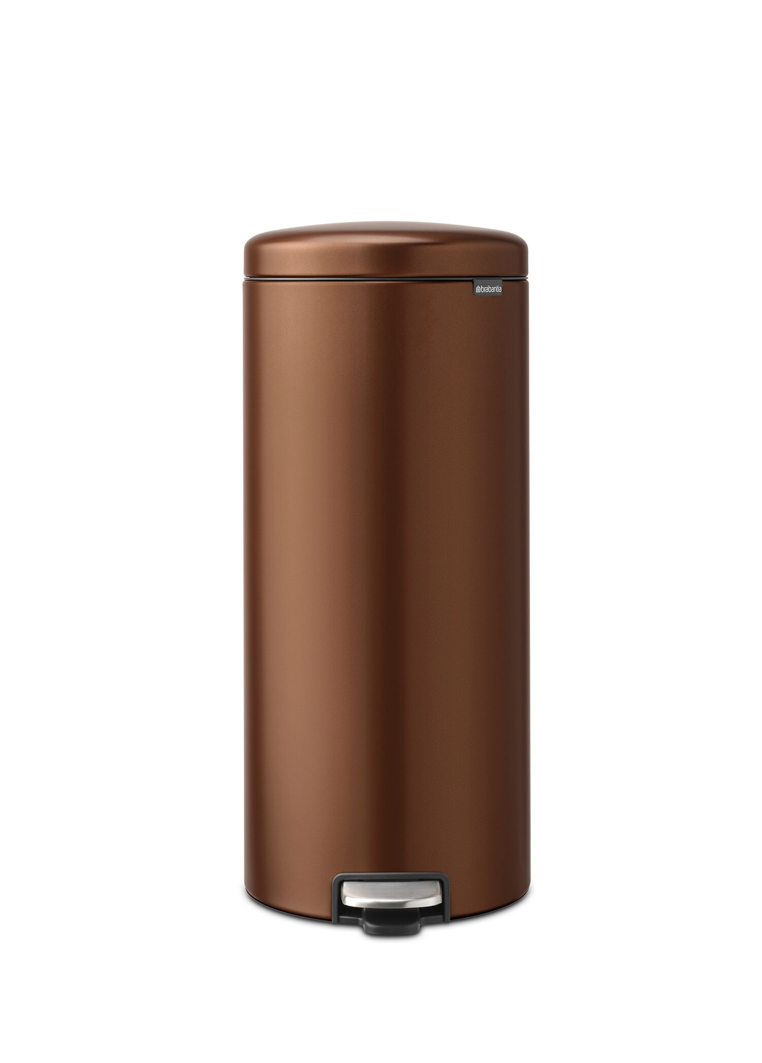 Newicon Warm Bronze Pedallı Mutfak Çöp Kovası 30 lt