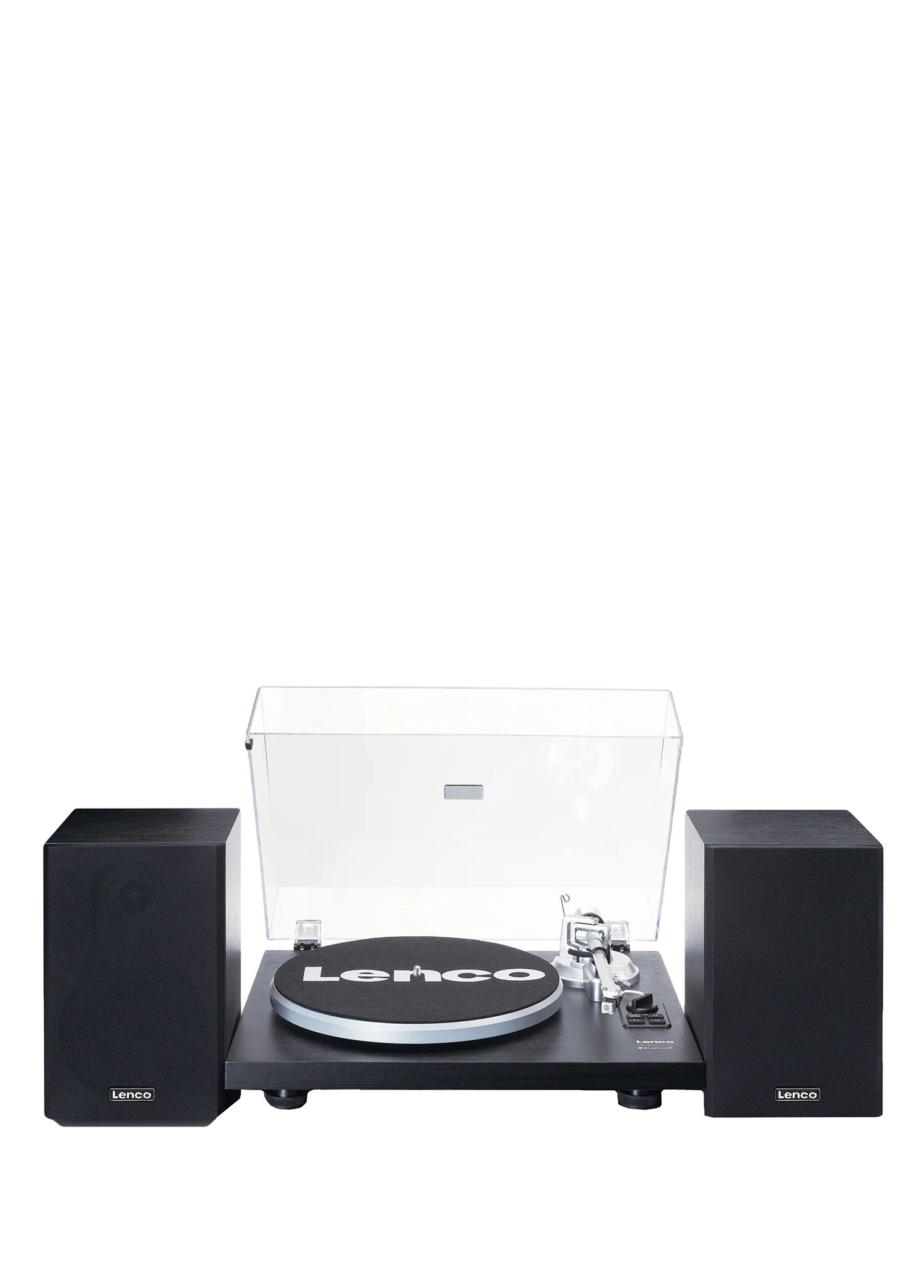 LS-500BK Siyah Harici Hoparlörlü Bluetooth Pikap