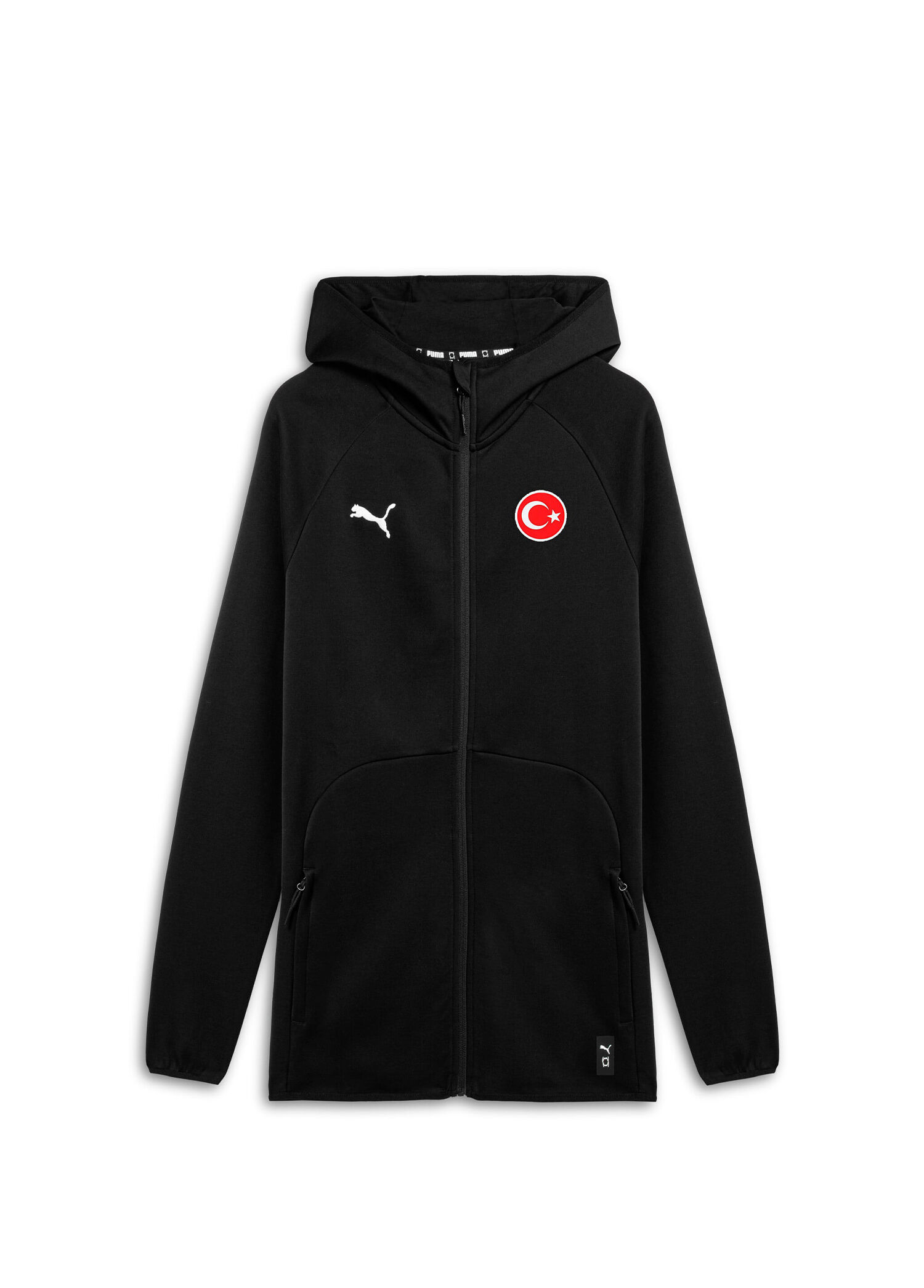 Basketbol Hoops Dime Black Kapüşonlu Erkek Spor Ceket