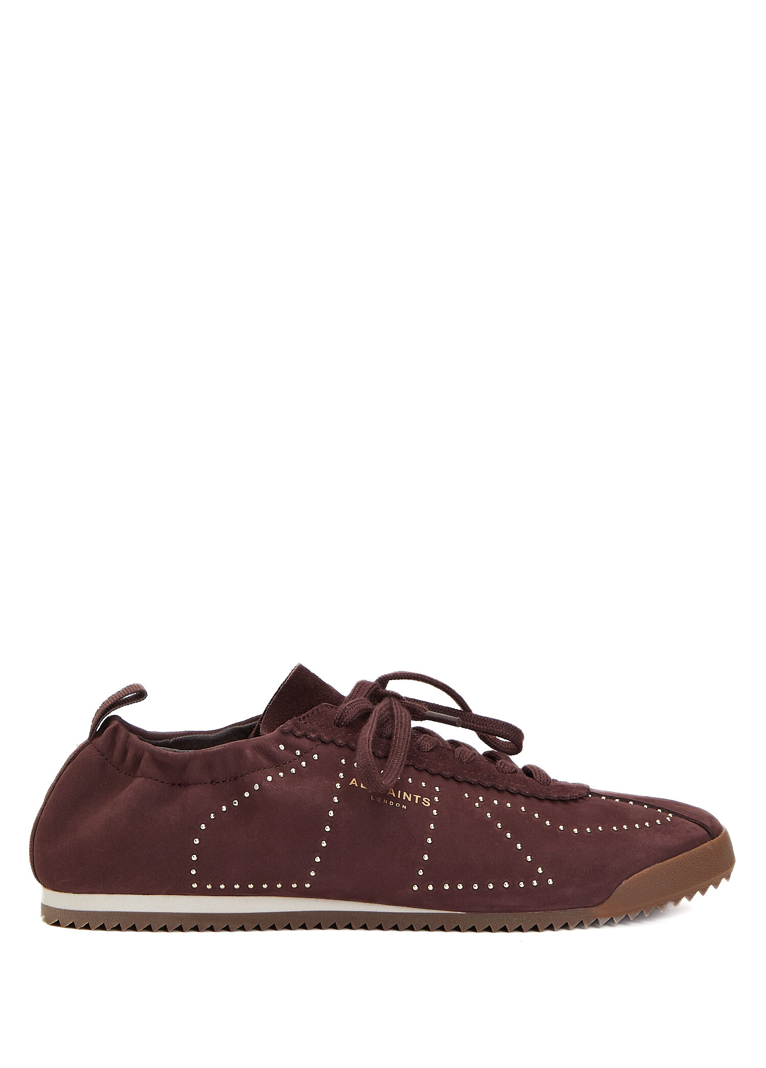 Kenny Stud Kırmızı Kadın Süet Sneaker
