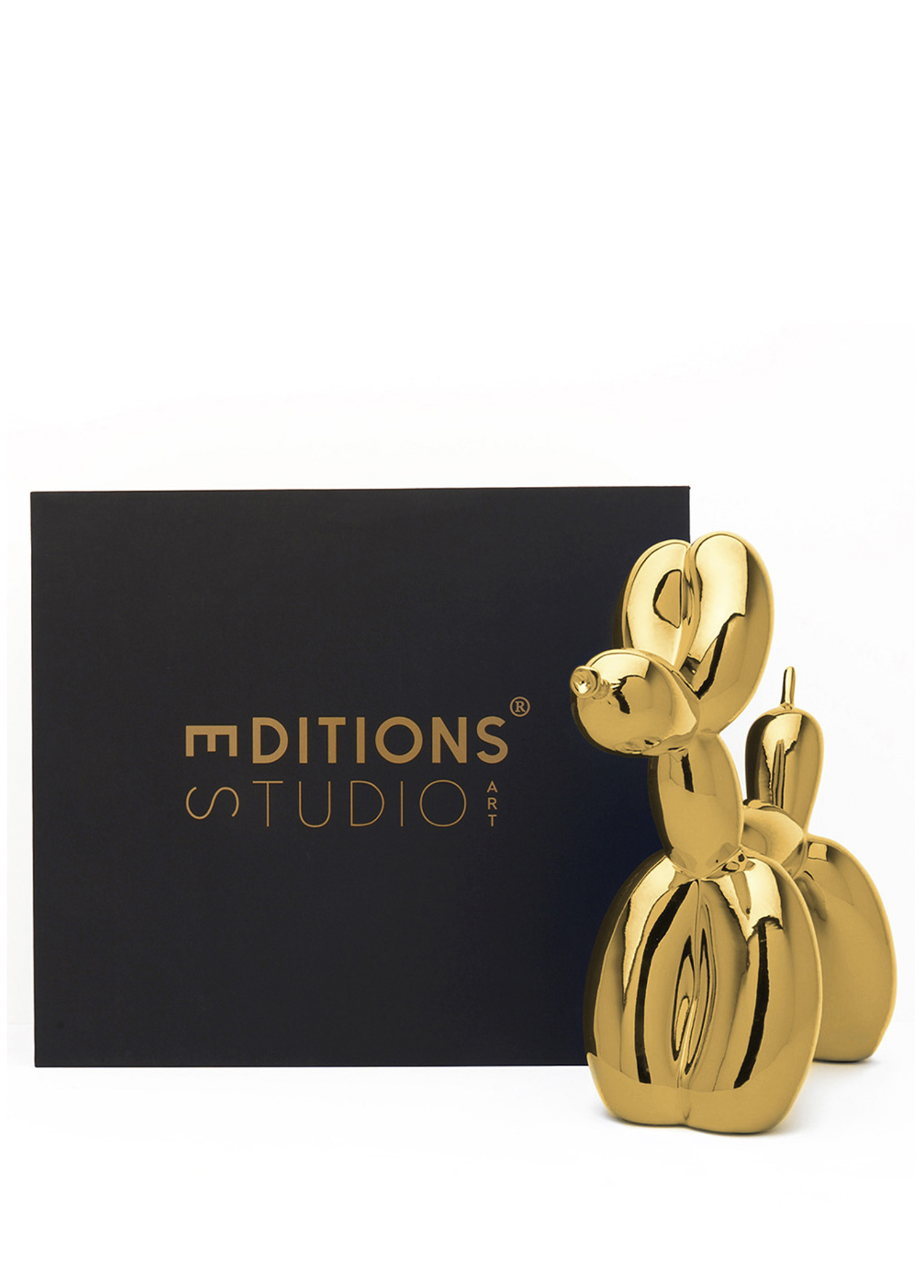 Jeff Koons Balloon Dog XXLarge Gold Heykel