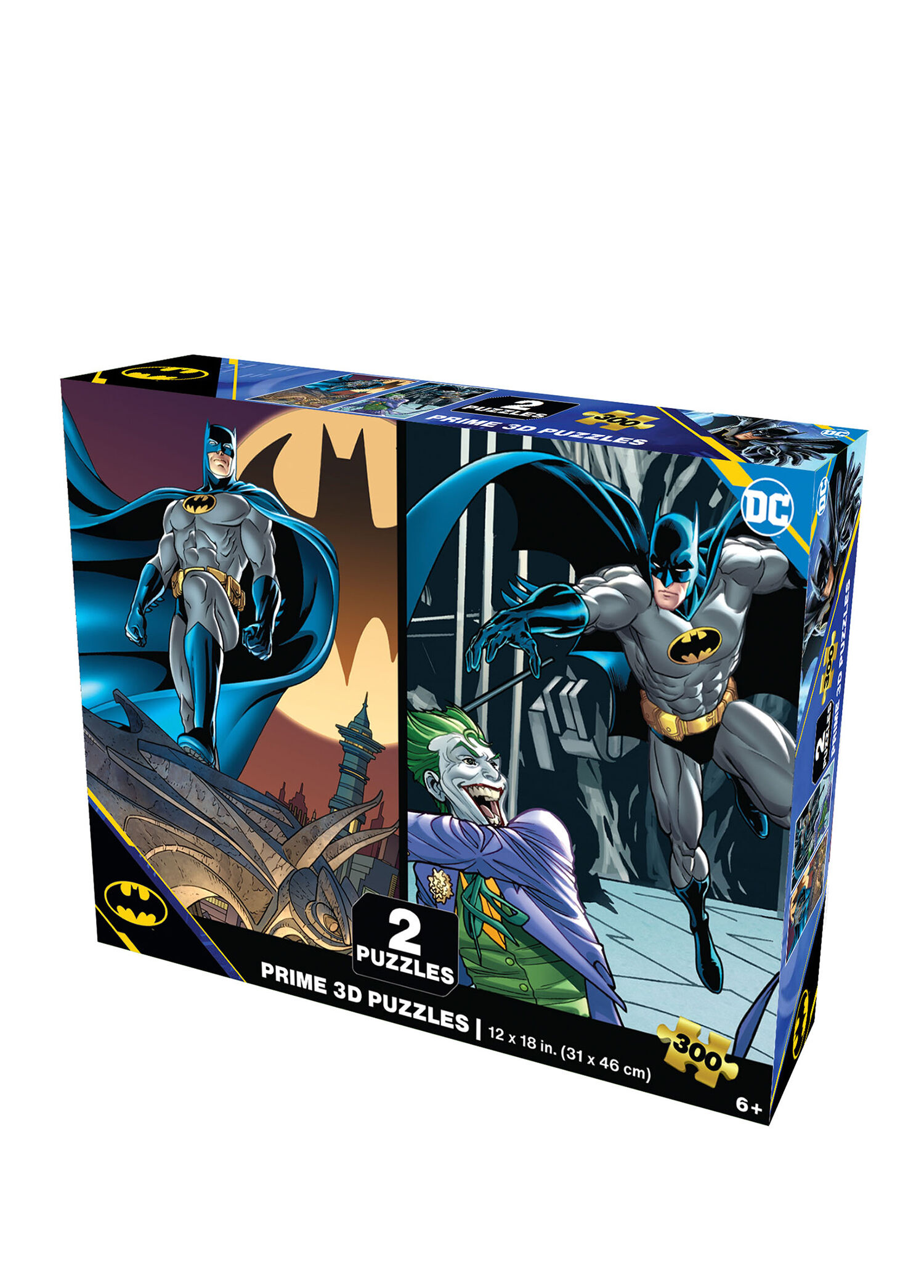 DC Comics Batman 300 Parça 3D İkili Puzzle